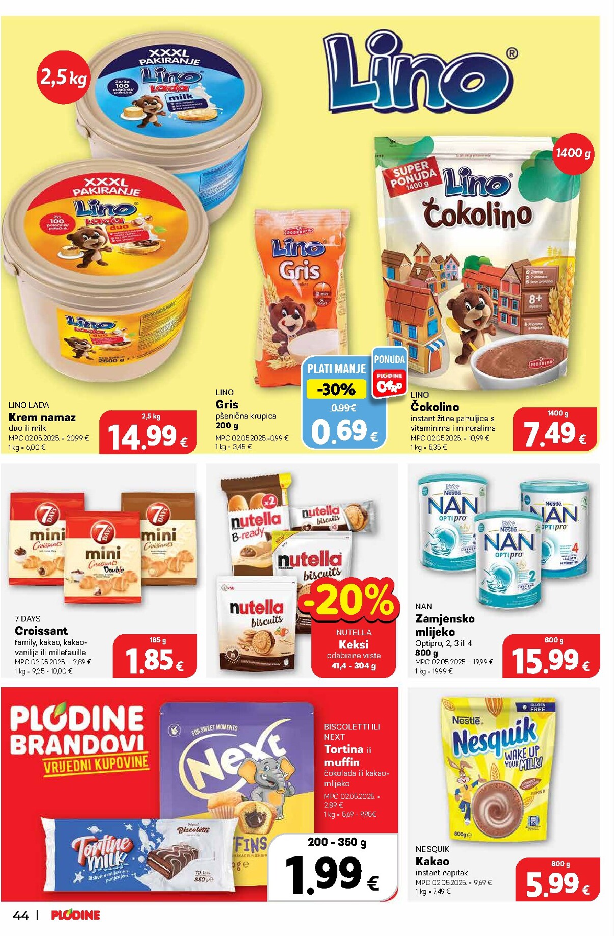 plodine - Novi Plodine - Otvorenje Knin katalog od četvrtka, 18.06.2026 do utorka, 23.06.2026 - page: 44
