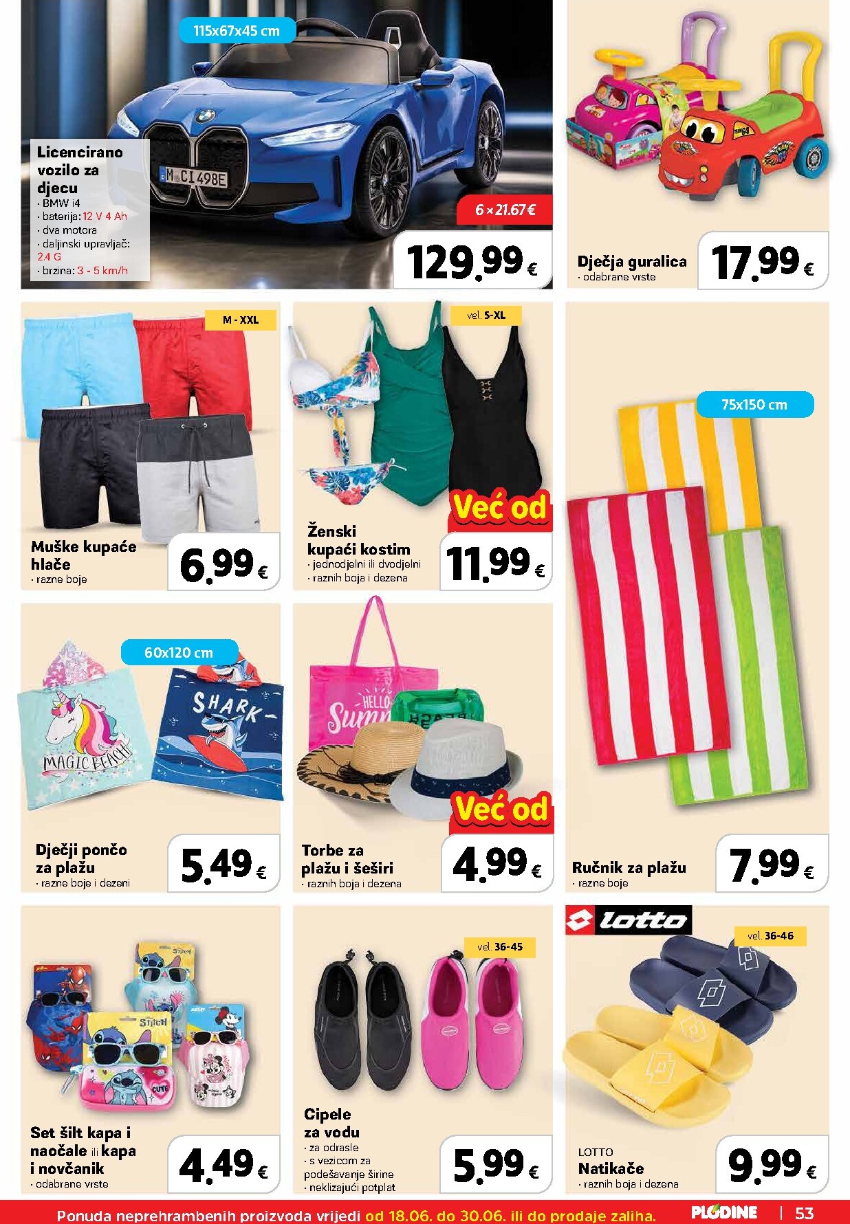 plodine - Novi Plodine - Otvorenje Knin katalog od četvrtka, 18.06.2026 do utorka, 23.06.2026 - page: 53