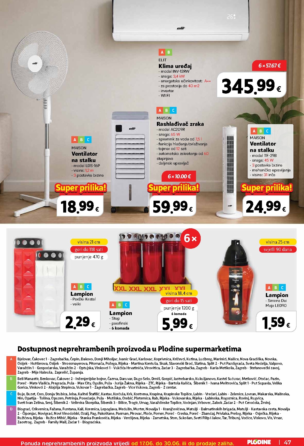 plodine - Aktualni katalog Plodine od srijede, 17.06.2026 do utorka, 23.06.2026 - page: 47