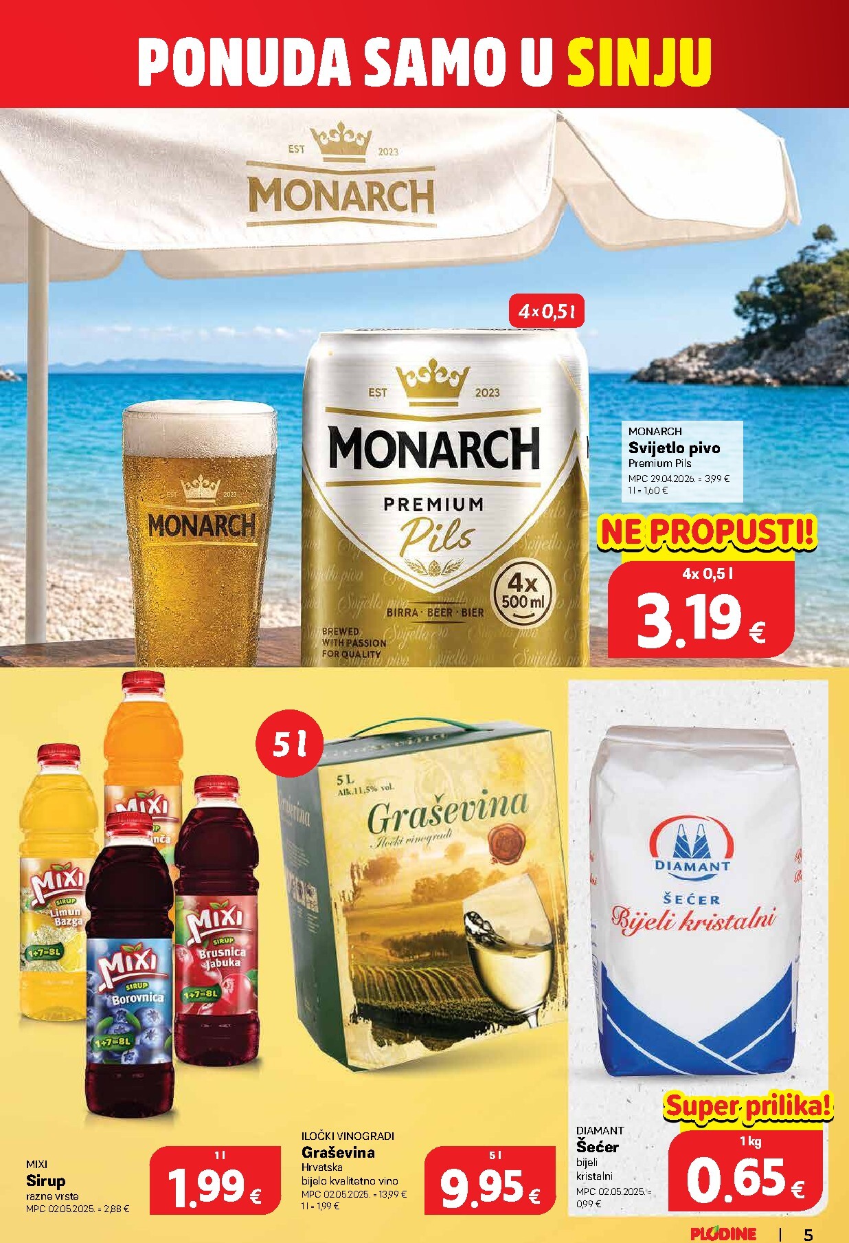 plodine - Novi Plodine - Sinj katalog od četvrtka, 25.06.2026 do utorka, 30.06.2026 - page: 5