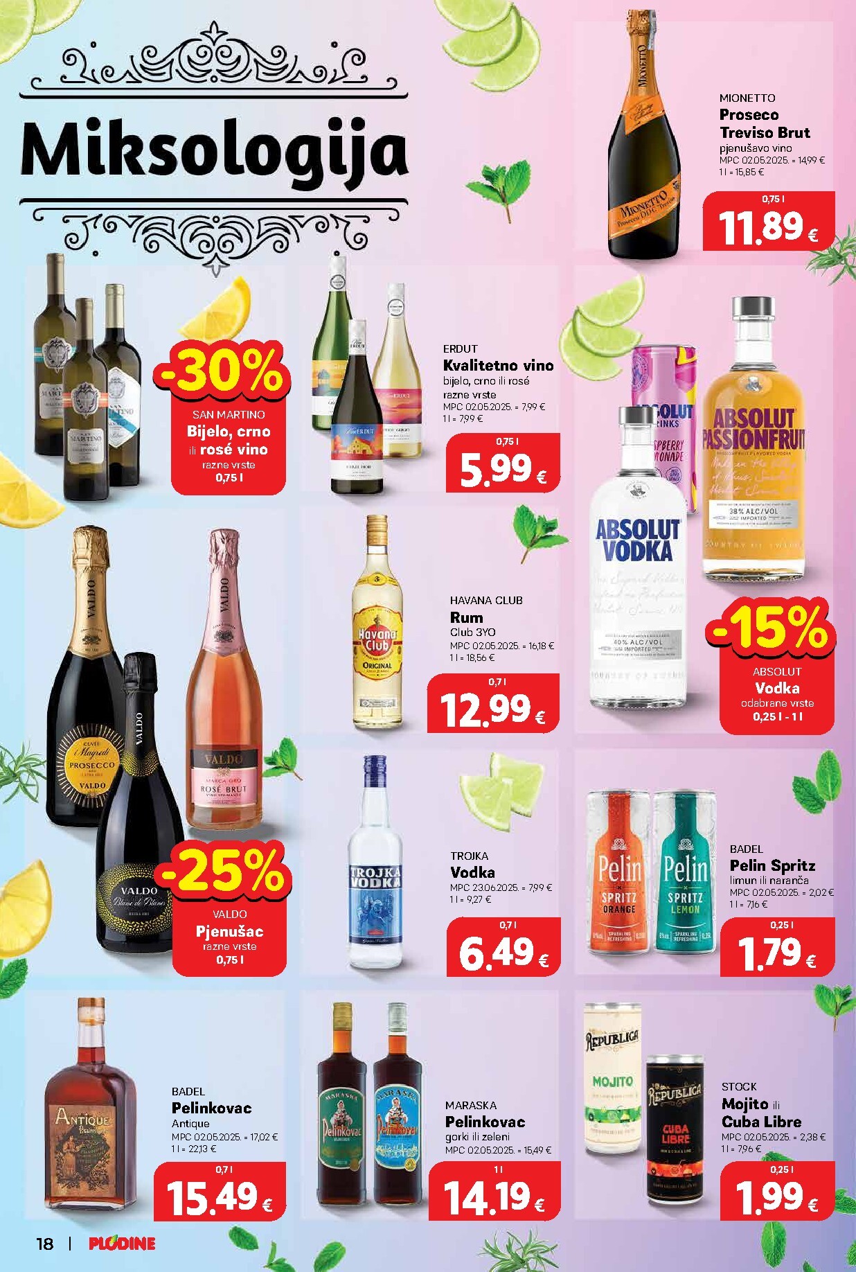 plodine - Novi Plodine - Sinj katalog od četvrtka, 25.06.2026 do utorka, 30.06.2026 - page: 18