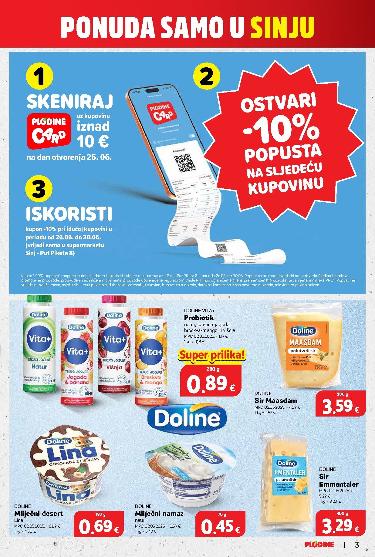 plodine - Novi Plodine - Sinj katalog od četvrtka, 25.06.2026 do utorka, 30.06.2026 - page: 3