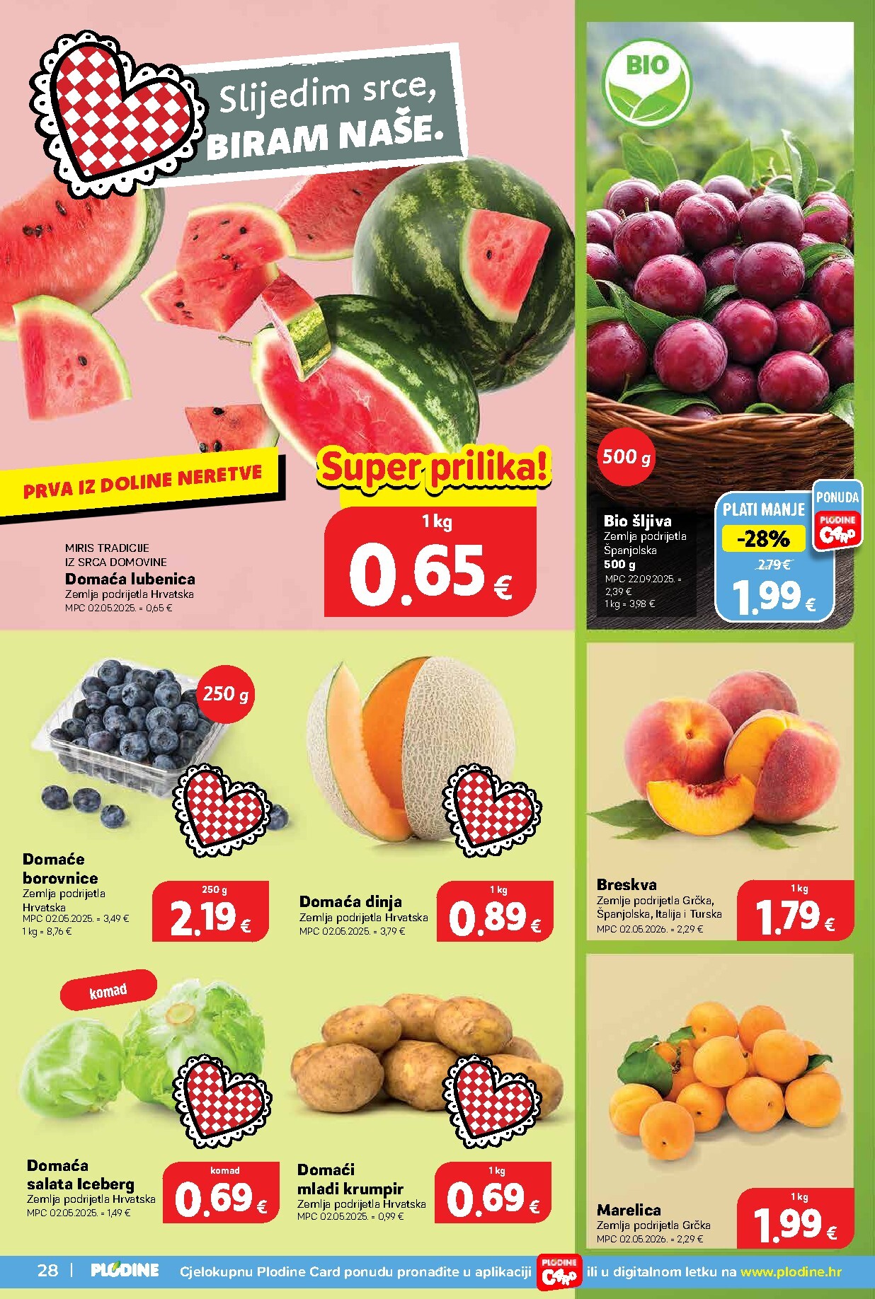 plodine - Novi Plodine - Sinj katalog od četvrtka, 25.06.2026 do utorka, 30.06.2026 - page: 28