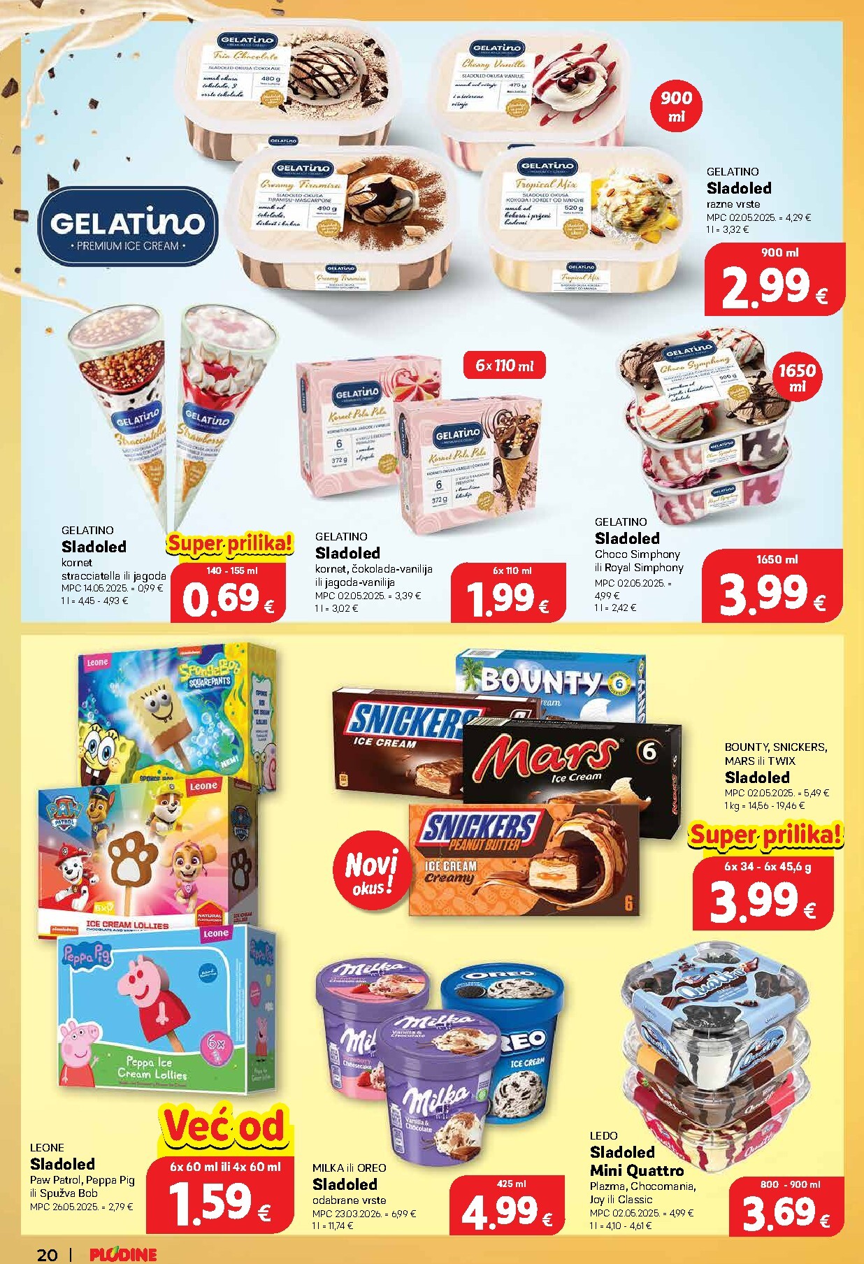 plodine - Novi Plodine - Sinj katalog od četvrtka, 25.06.2026 do utorka, 30.06.2026 - page: 20