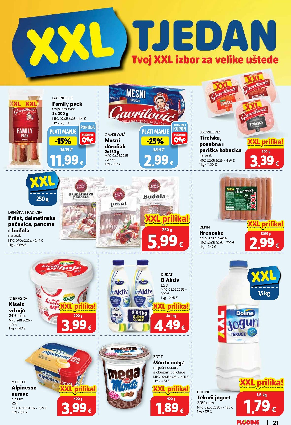 plodine - Novi Plodine - Sinj katalog od četvrtka, 25.06.2026 do utorka, 30.06.2026 - page: 21