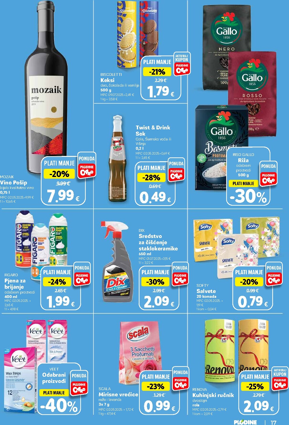 plodine - Novi Plodine - Sinj katalog od četvrtka, 25.06.2026 do utorka, 30.06.2026 - page: 17