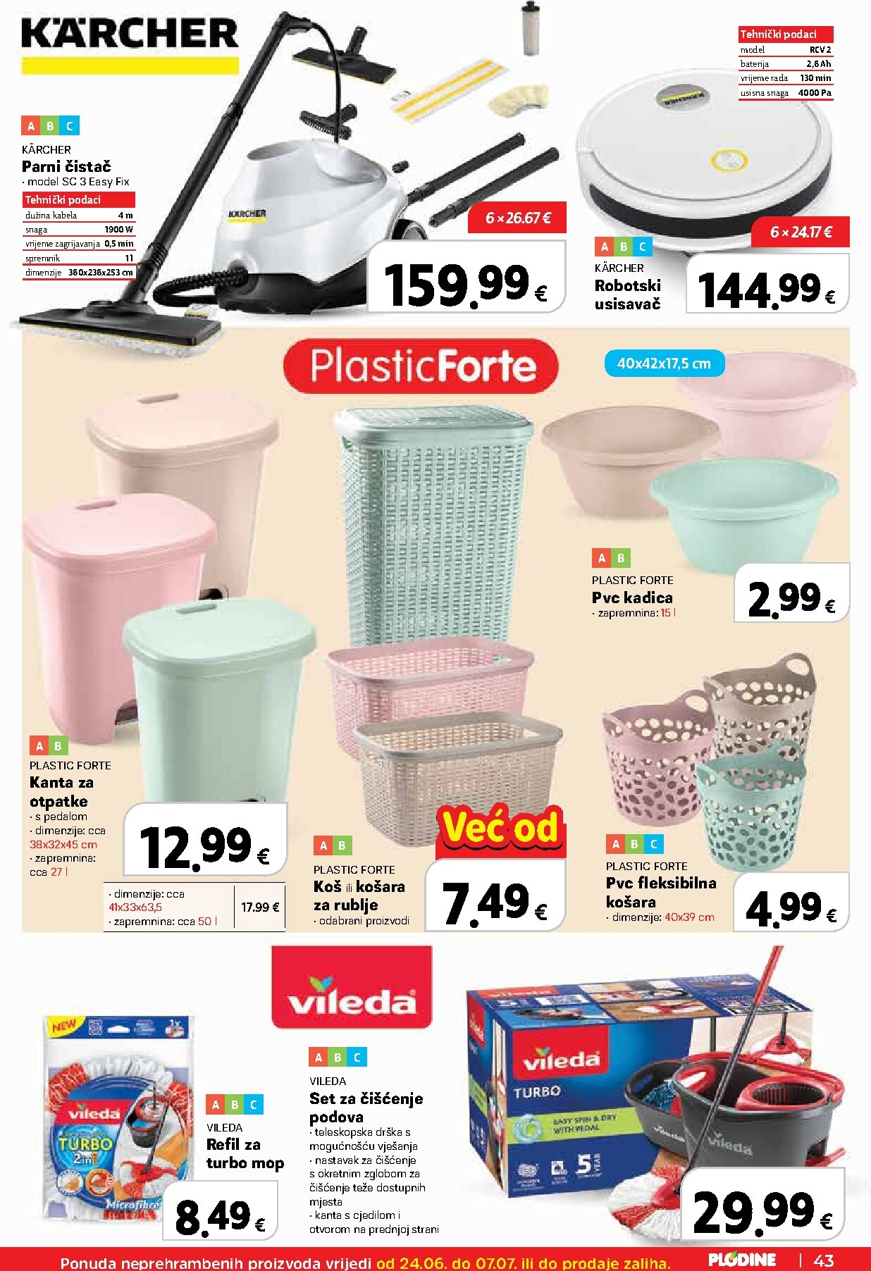 plodine - Novi Plodine katalog od srijede, 24.06.2026 do utorka, 30.06.2026 - page: 43