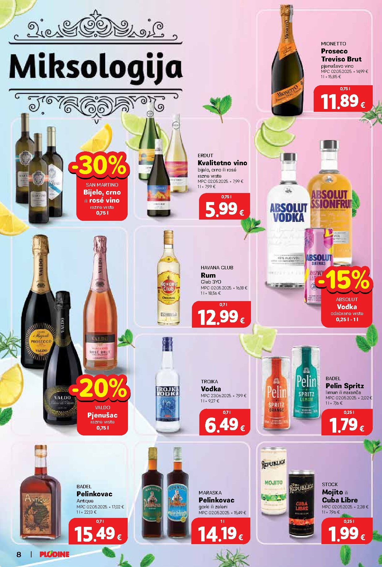 plodine - Novi Plodine katalog od srijede, 24.06.2026 do utorka, 30.06.2026 - page: 8