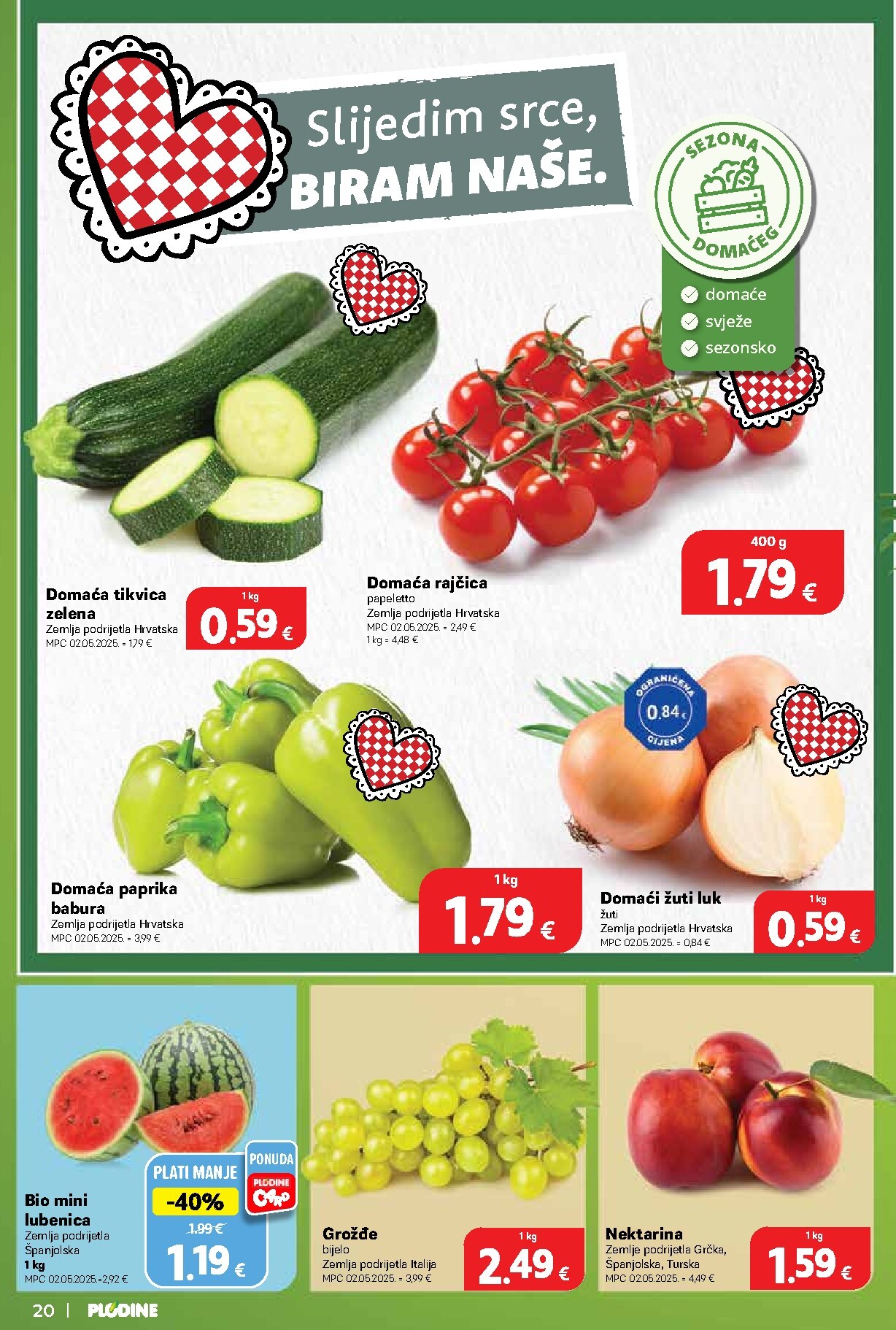 plodine - Novi Plodine katalog od srijede, 01.07.2026 do utorka, 07.07.2026 - page: 20