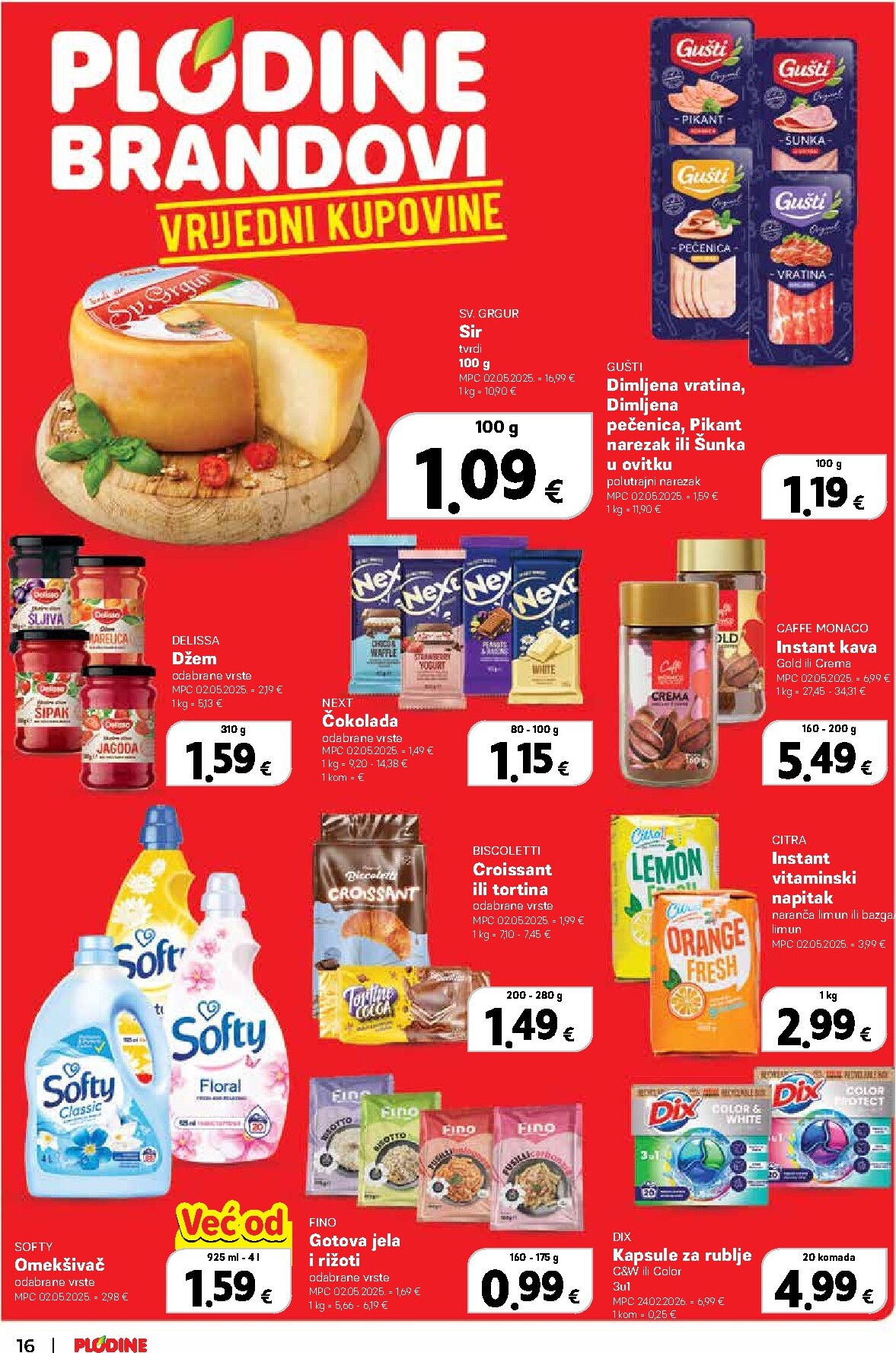 plodine - Novi Plodine katalog od srijede, 01.07.2026 do utorka, 07.07.2026 - page: 16