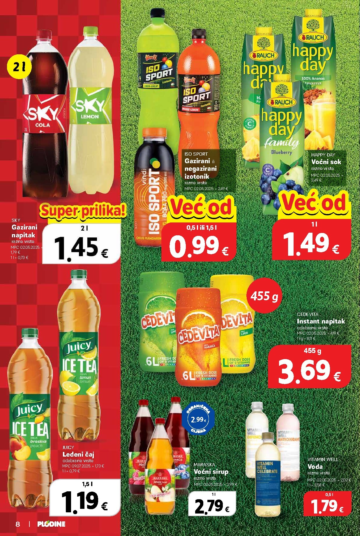 plodine - Novi Plodine katalog od srijede, 08.07.2026 do utorka, 14.07.2026 - page: 8