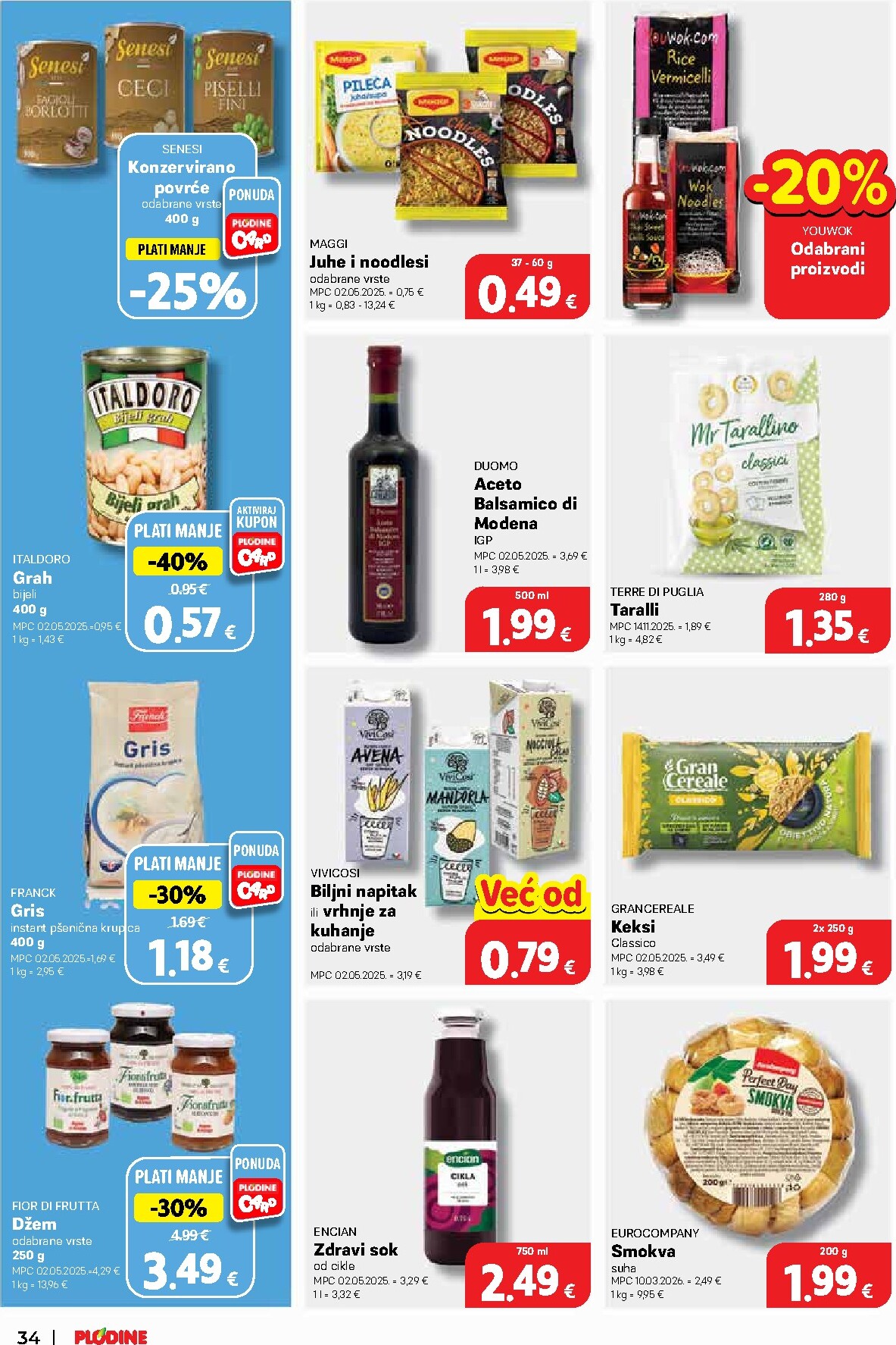 plodine - Novi Plodine katalog od srijede, 15.07.2026 do utorka, 21.07.2026 - page: 34