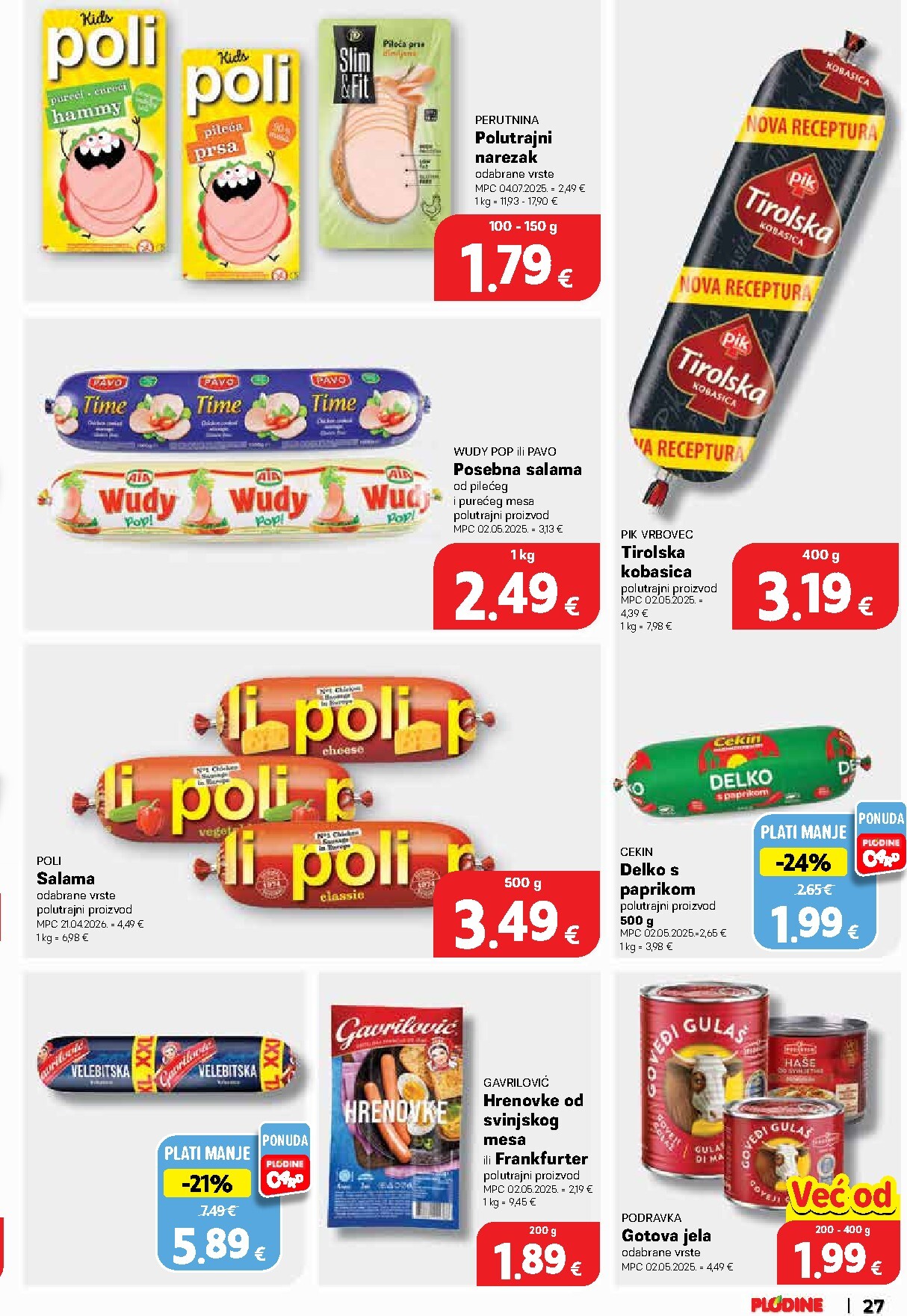 plodine - Novi Plodine katalog od srijede, 15.07.2026 do utorka, 21.07.2026 - page: 27