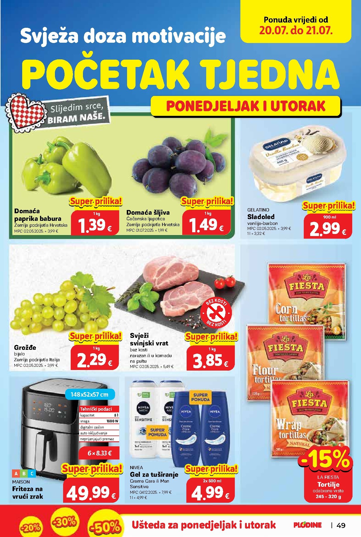 plodine - Novi Plodine katalog od srijede, 15.07.2026 do utorka, 21.07.2026 - page: 49