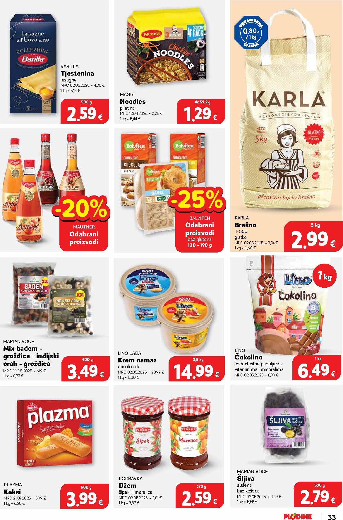 plodine - Novi Plodine katalog od srijede, 22.07.2026 do utorka, 28.07.2026 - page: 33