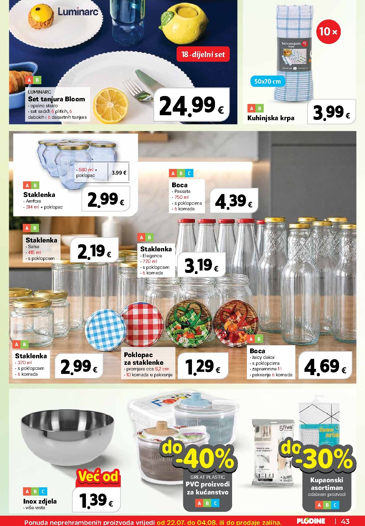 plodine - Novi Plodine katalog od srijede, 22.07.2026 do utorka, 28.07.2026 - page: 43