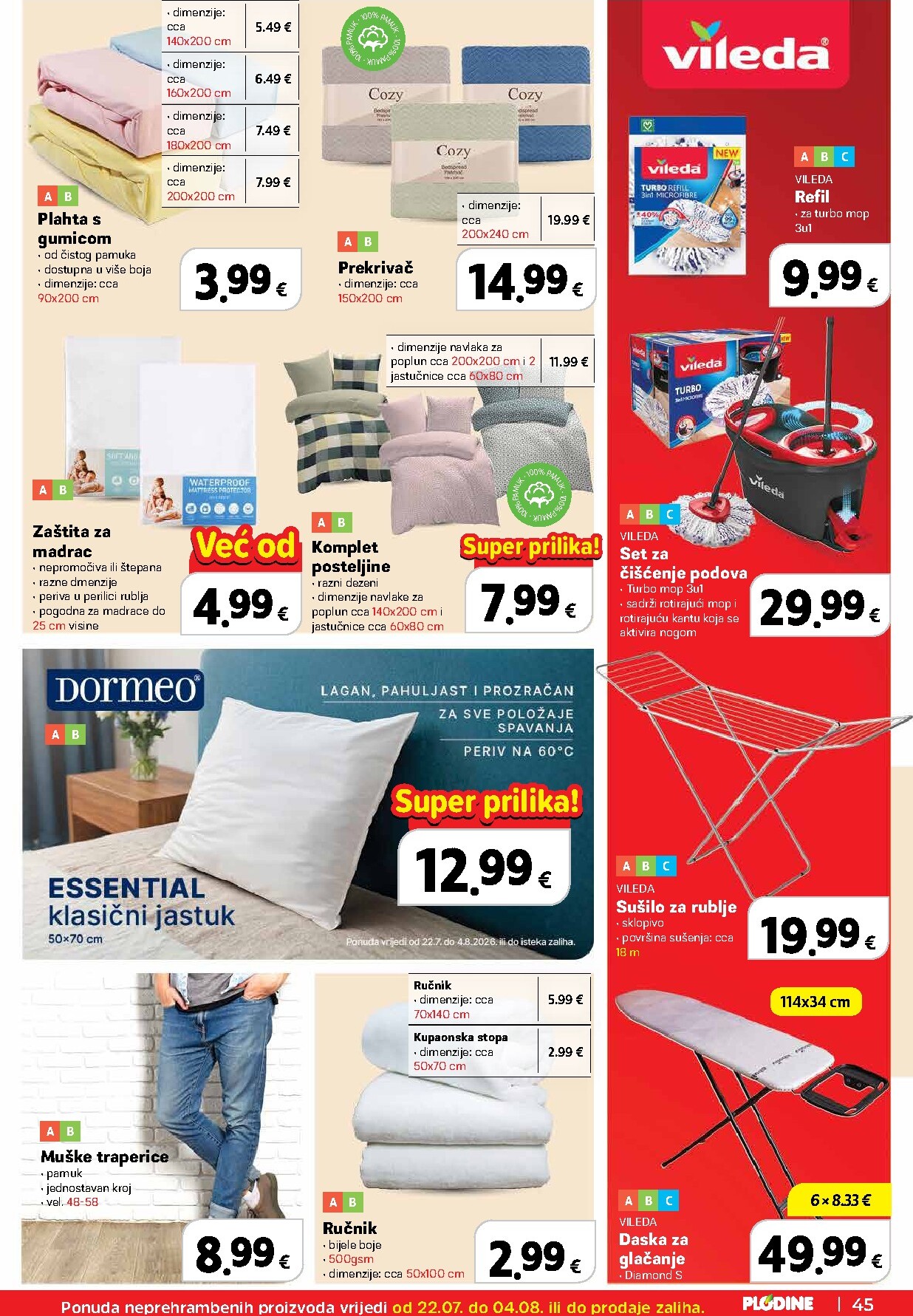 plodine - Novi Plodine katalog od srijede, 22.07.2026 do utorka, 28.07.2026 - page: 45