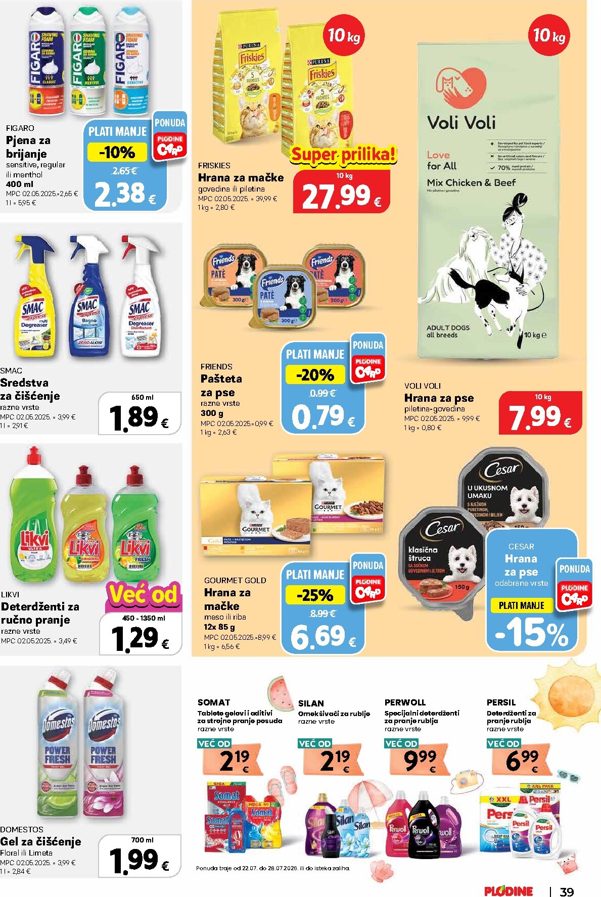 plodine - Novi Plodine katalog od srijede, 22.07.2026 do utorka, 28.07.2026 - page: 39