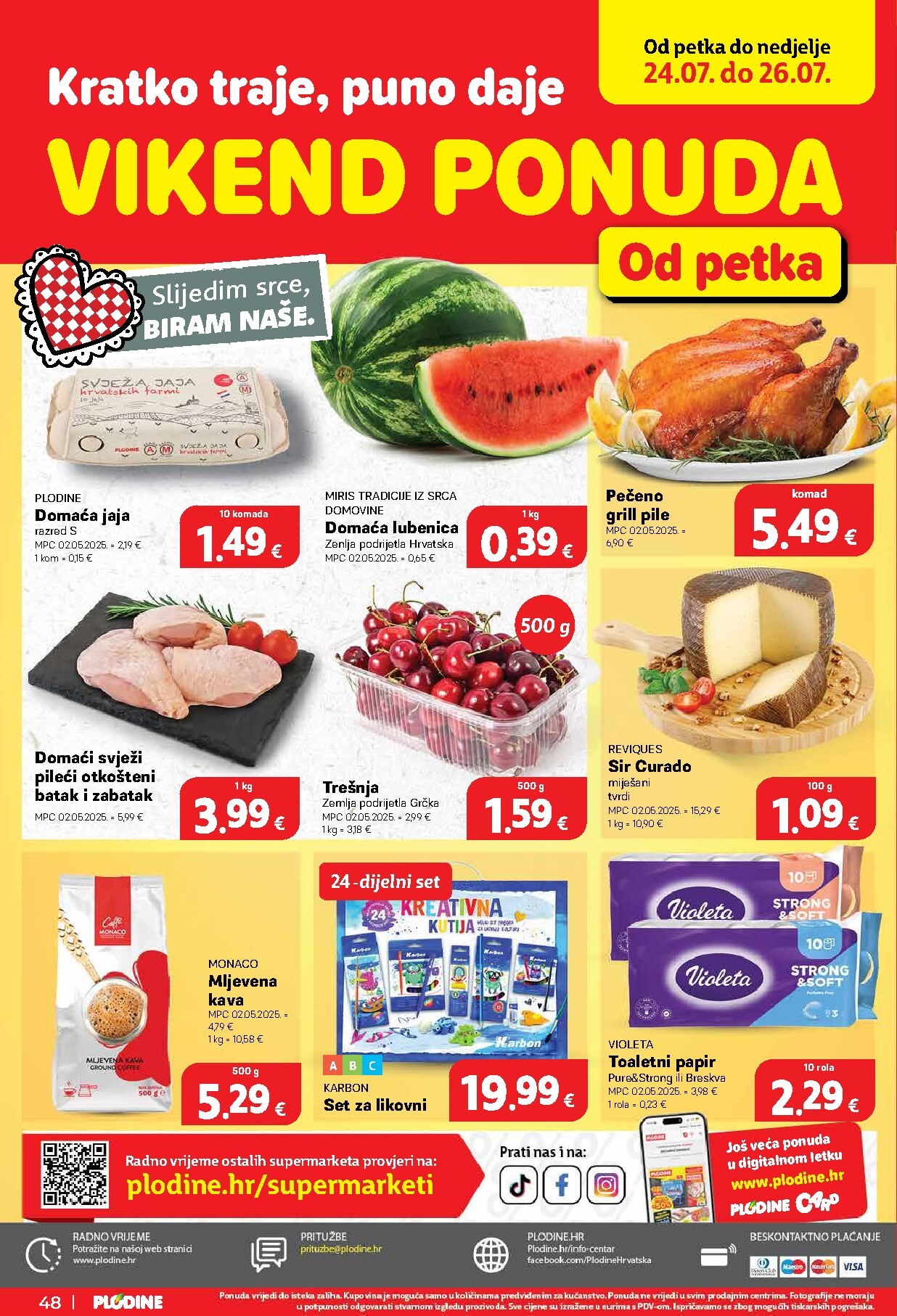 plodine - Novi Plodine katalog od srijede, 22.07.2026 do utorka, 28.07.2026 - page: 48