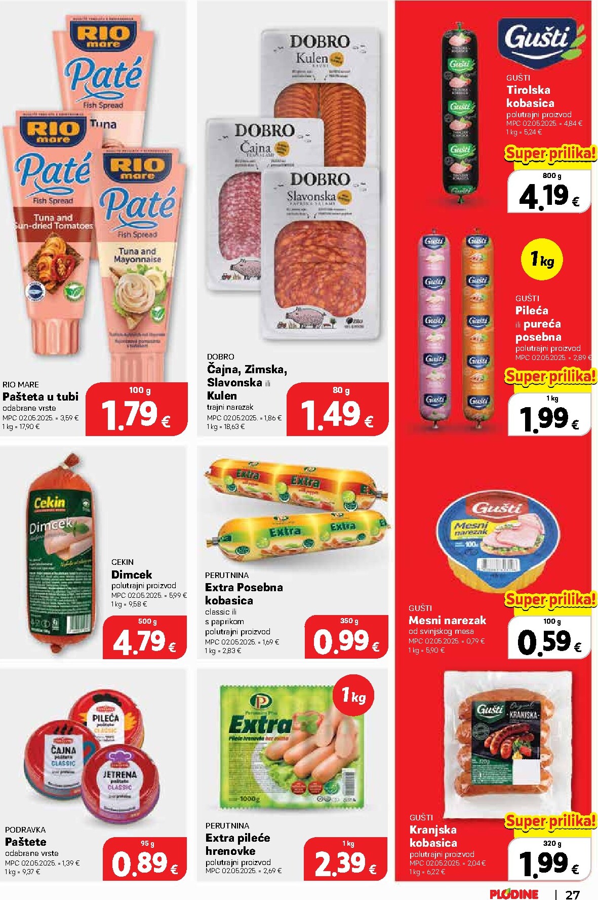 plodine - Novi Plodine katalog od srijede, 29.07.2026 do utorka, 04.08.2026 - page: 27