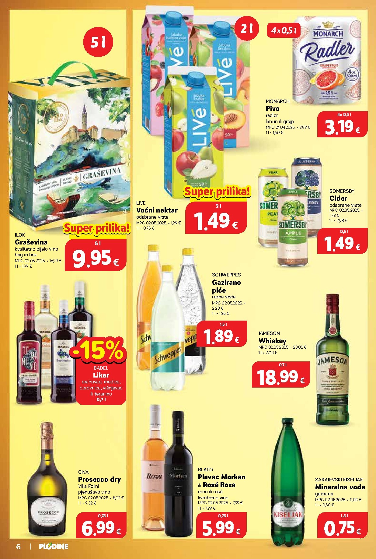 plodine - Novi Plodine katalog od srijede, 29.07.2026 do utorka, 04.08.2026 - page: 6