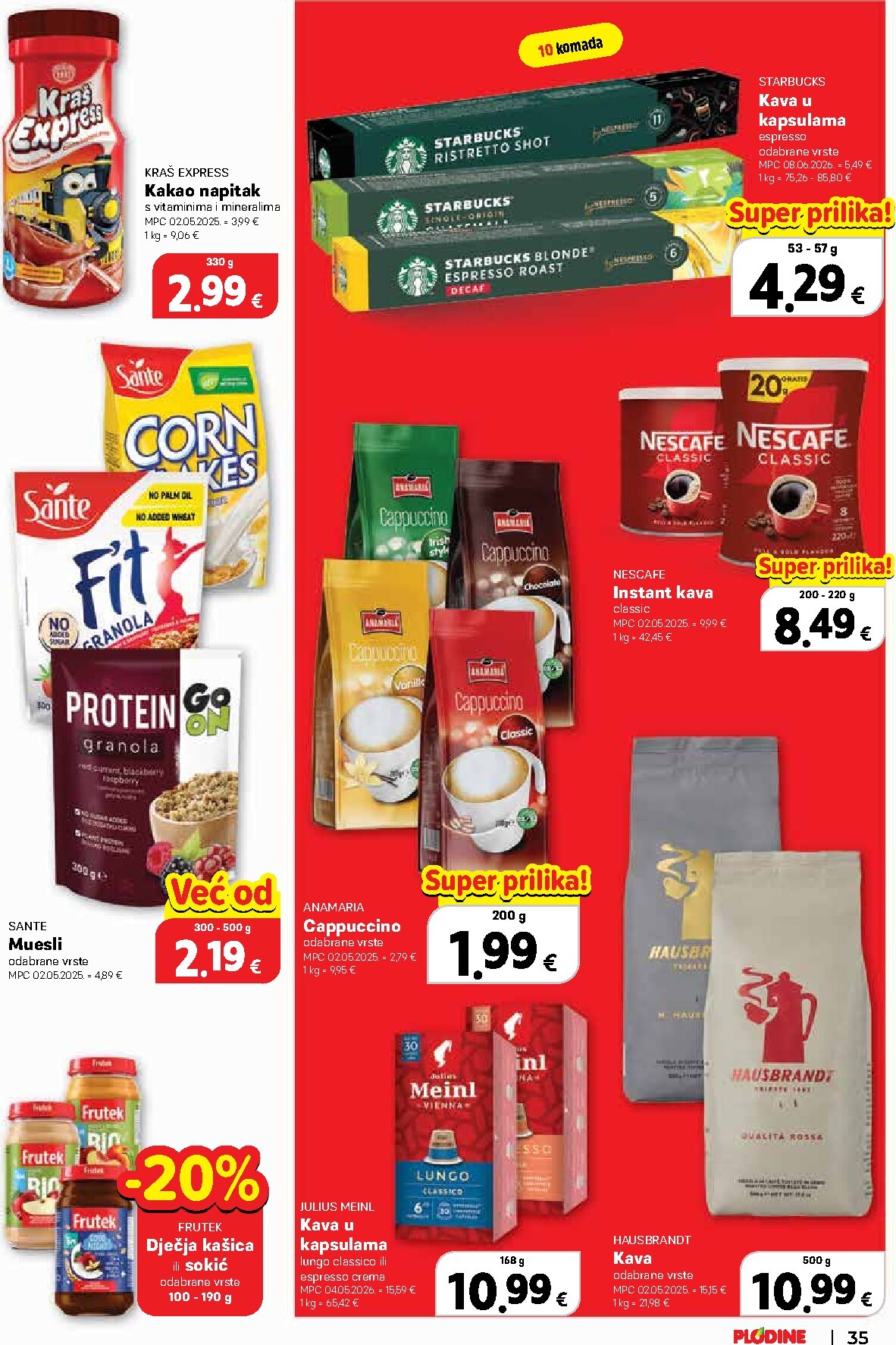plodine - Novi Plodine katalog od srijede, 29.07.2026 do utorka, 04.08.2026 - page: 35