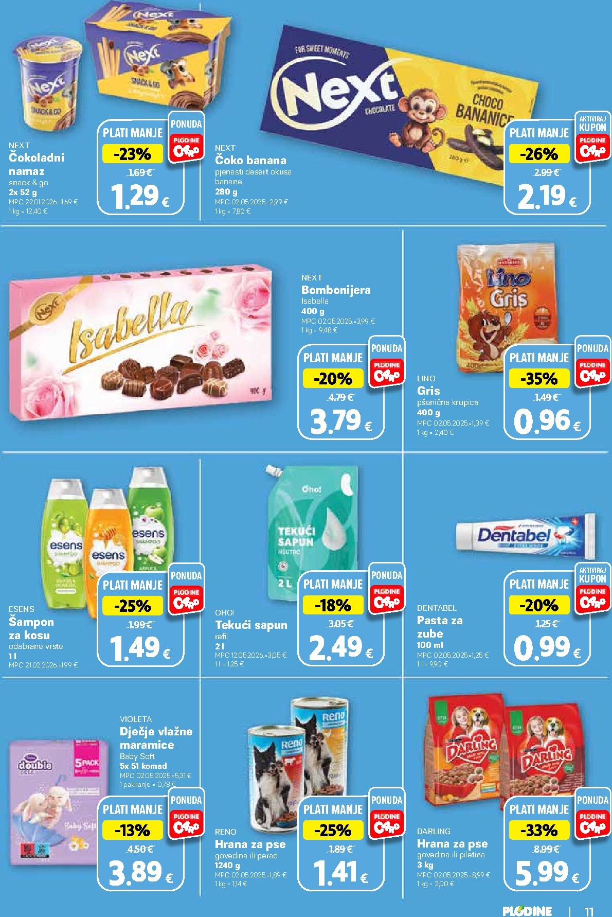 plodine - Novi Plodine katalog od srijede, 29.07.2026 do utorka, 04.08.2026 - page: 11