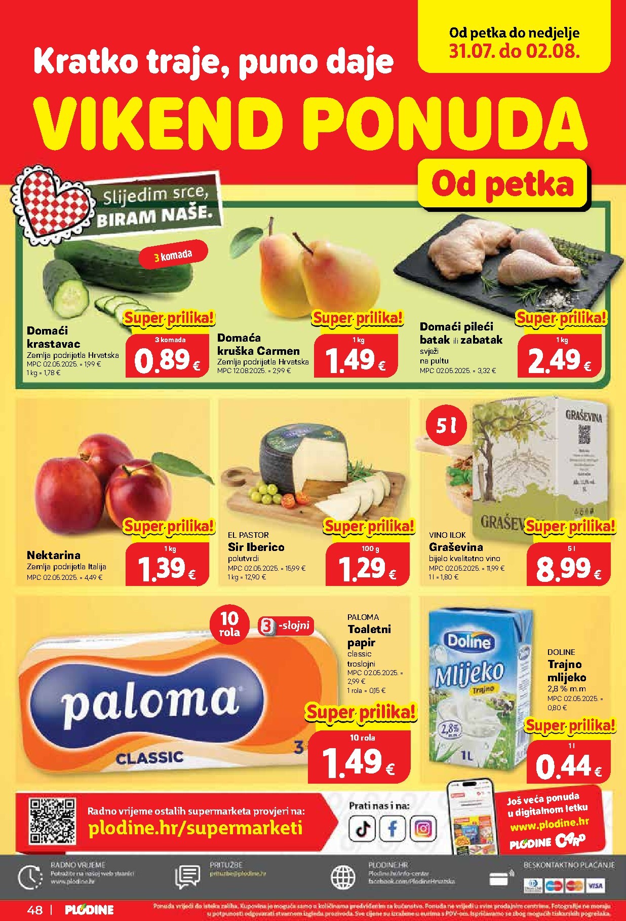 plodine - Novi Plodine katalog od srijede, 29.07.2026 do utorka, 04.08.2026 - page: 48