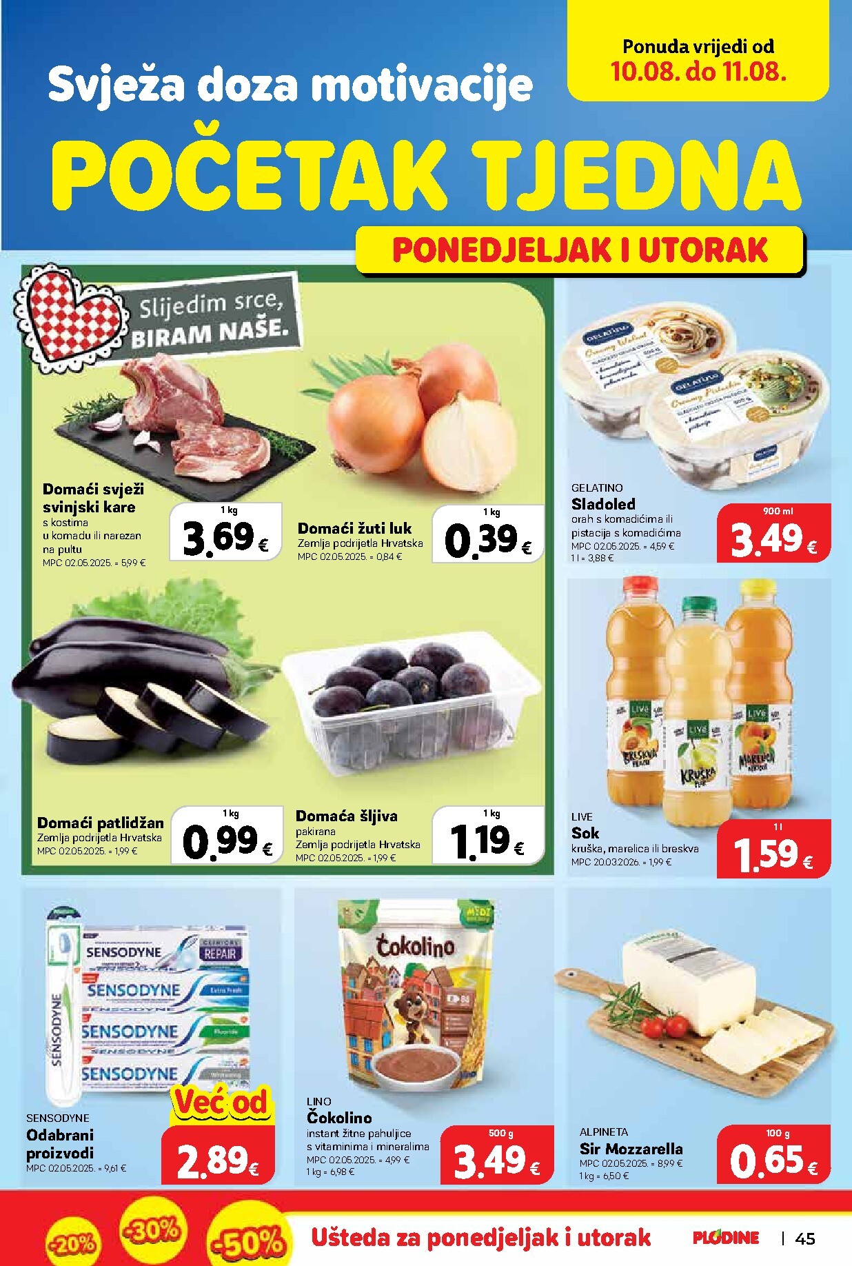 plodine - Novi Plodine katalog od četvrtka, 06.08.2026 do utorka, 11.08.2026 - page: 45