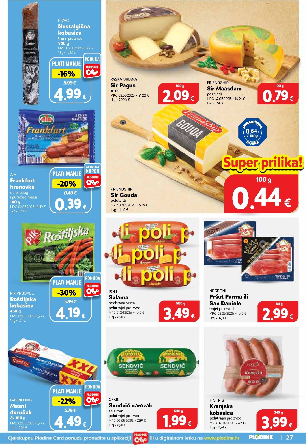 plodine - Novi Plodine katalog od četvrtka, 06.08.2026 do utorka, 11.08.2026 - page: 27