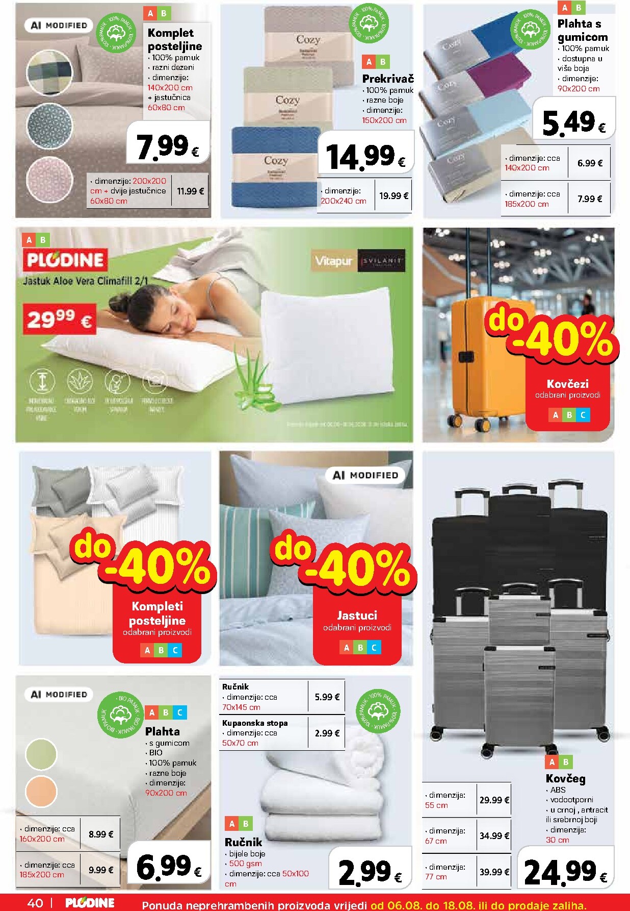 plodine - Novi Plodine katalog od četvrtka, 06.08.2026 do utorka, 11.08.2026 - page: 40