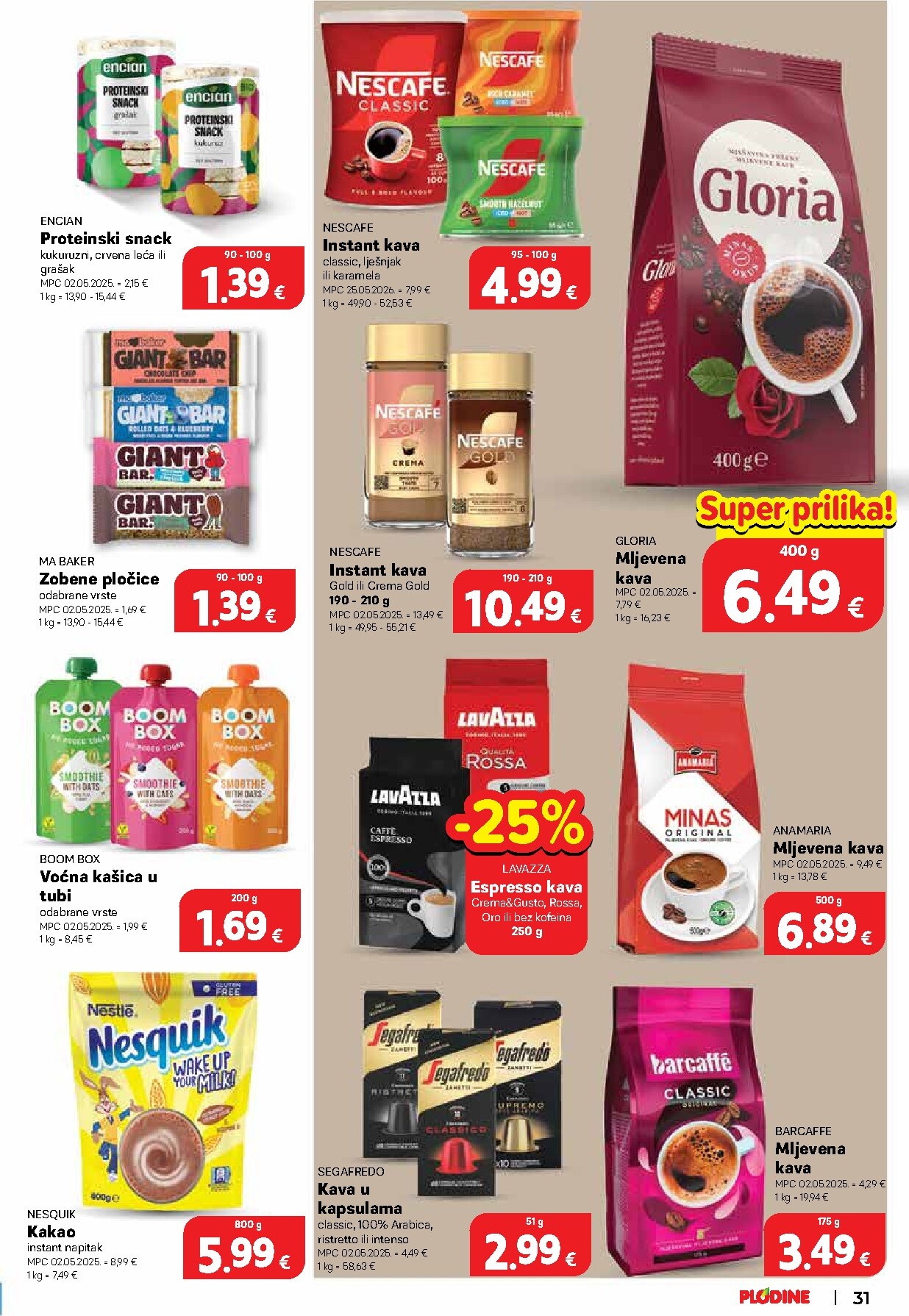 plodine - Novi Plodine katalog od četvrtka, 06.08.2026 do utorka, 11.08.2026 - page: 31