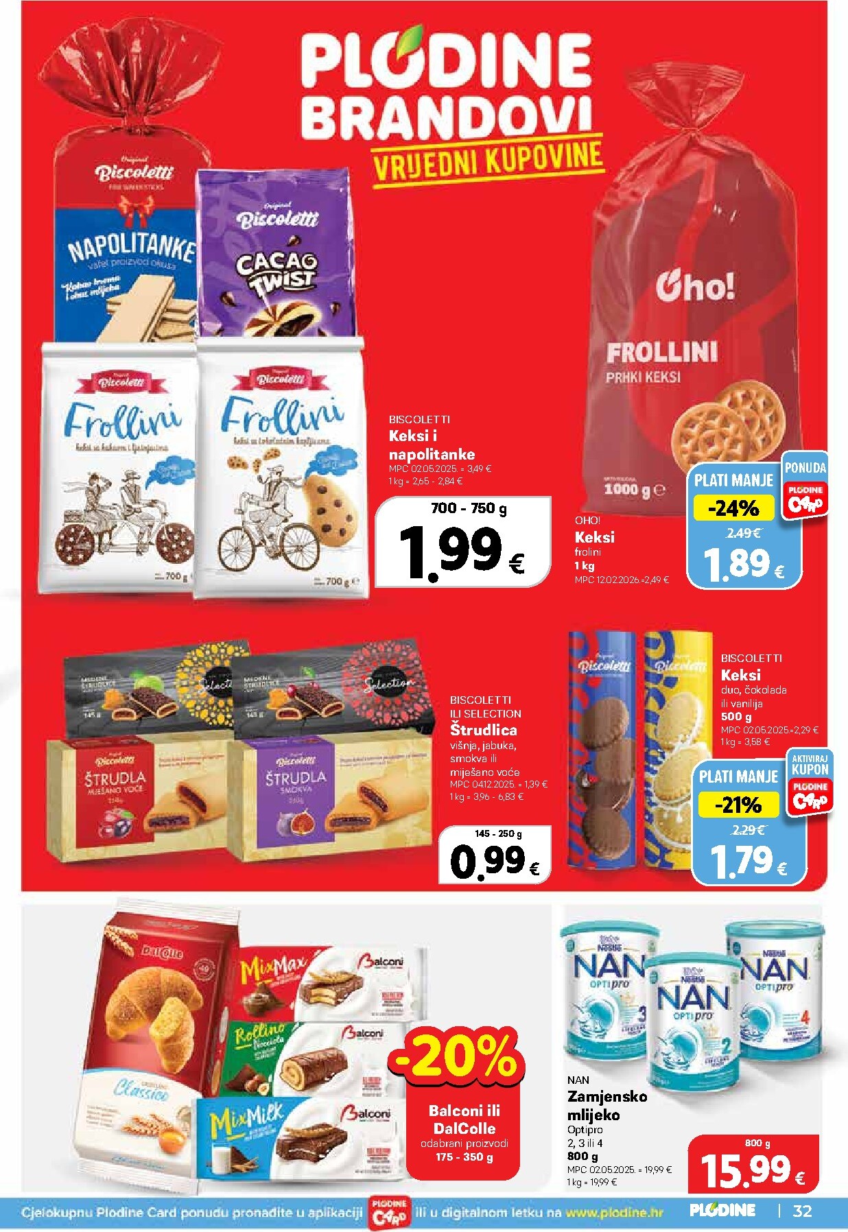 plodine - Aktualni katalog Plodine od četvrtka, 06.08.2026 do utorka, 11.08.2026 - page: 33