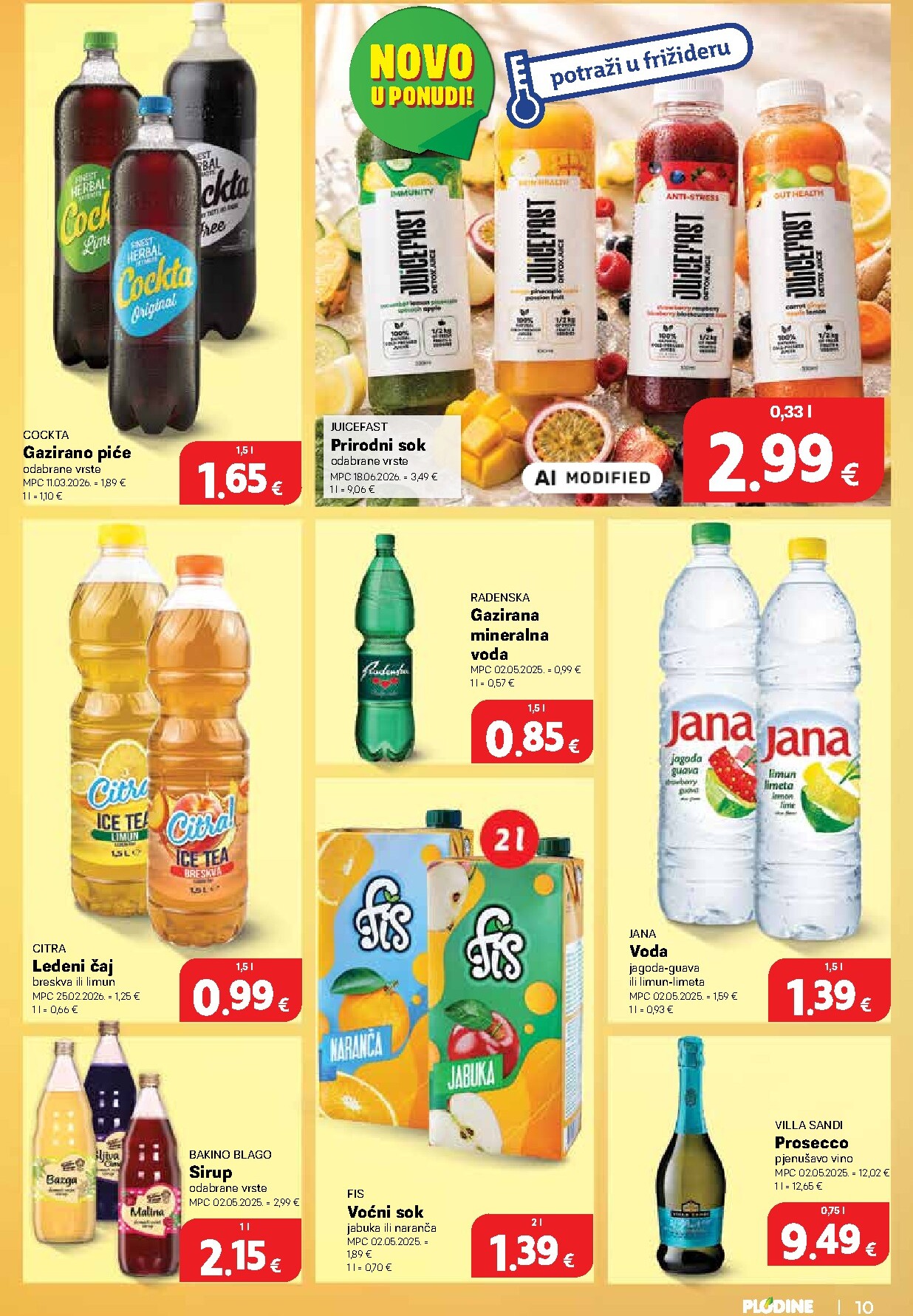 plodine - Aktualni katalog Plodine od četvrtka, 06.08.2026 do utorka, 11.08.2026 - page: 11