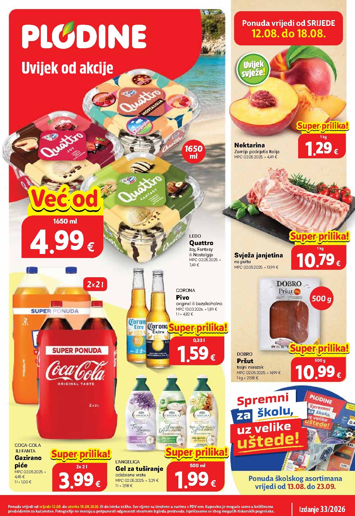 plodine - Aktualni katalog Plodine od srijede, 12.08.2026 do utorka, 18.08.2026