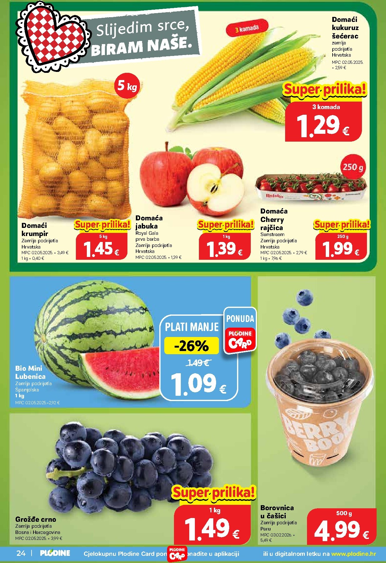 plodine - Aktualni katalog Plodine od srijede, 12.08.2026 do utorka, 18.08.2026 - page: 24