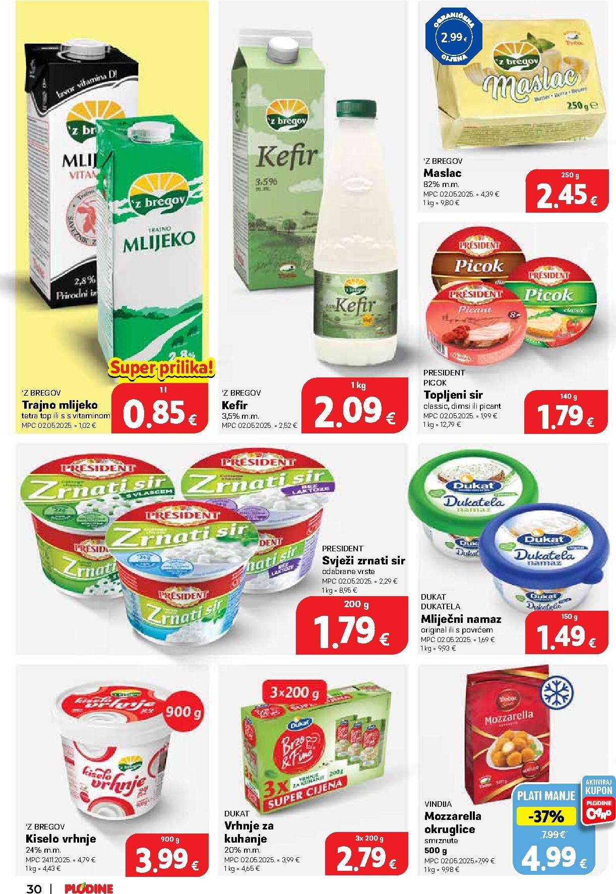 plodine - Aktualni katalog Plodine od srijede, 12.08.2026 do utorka, 18.08.2026 - page: 30
