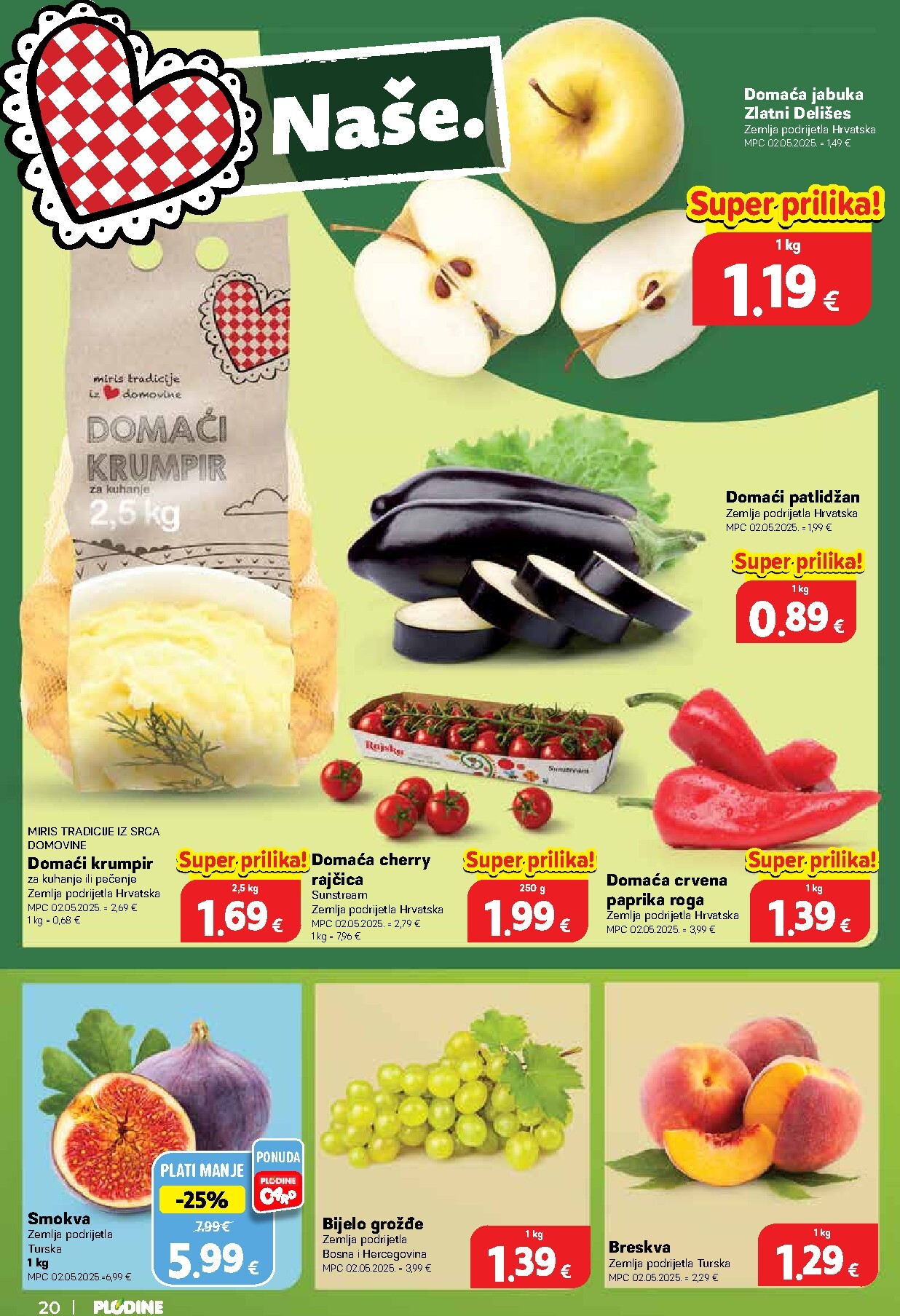 plodine - Novi Plodine katalog od srijede, 02.09.2026 do utorka, 08.09.2026 - page: 20