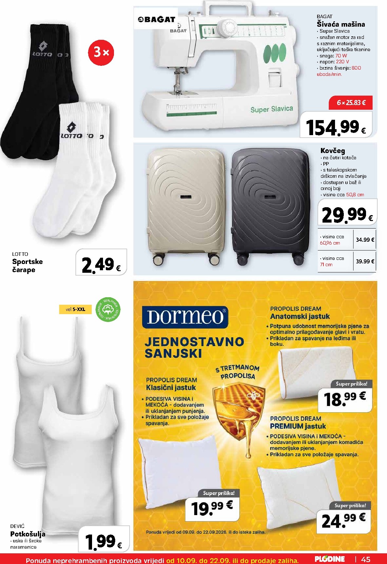 plodine - Novi Plodine - Samobor katalog od četvrtka, 10.09.2026 do utorka, 15.09.2026 - page: 45