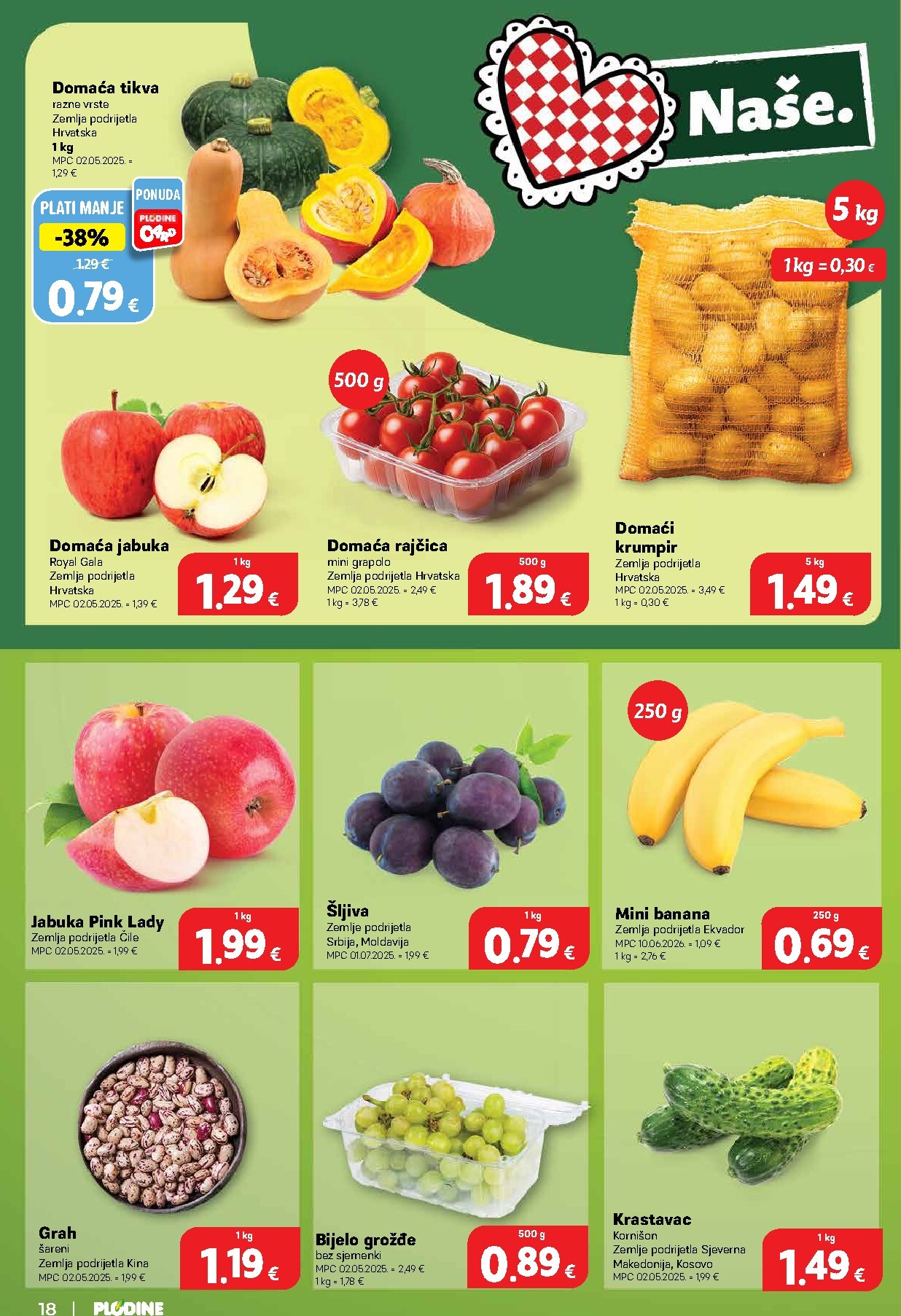 plodine - Novi Plodine - Samobor katalog od četvrtka, 10.09.2026 do utorka, 15.09.2026 - page: 18