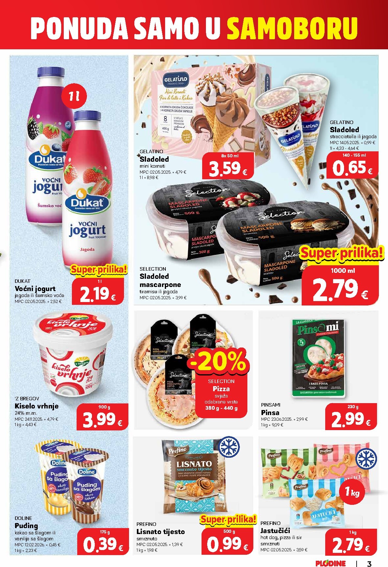 plodine - Novi Plodine - Samobor katalog od četvrtka, 10.09.2026 do utorka, 15.09.2026 - page: 3