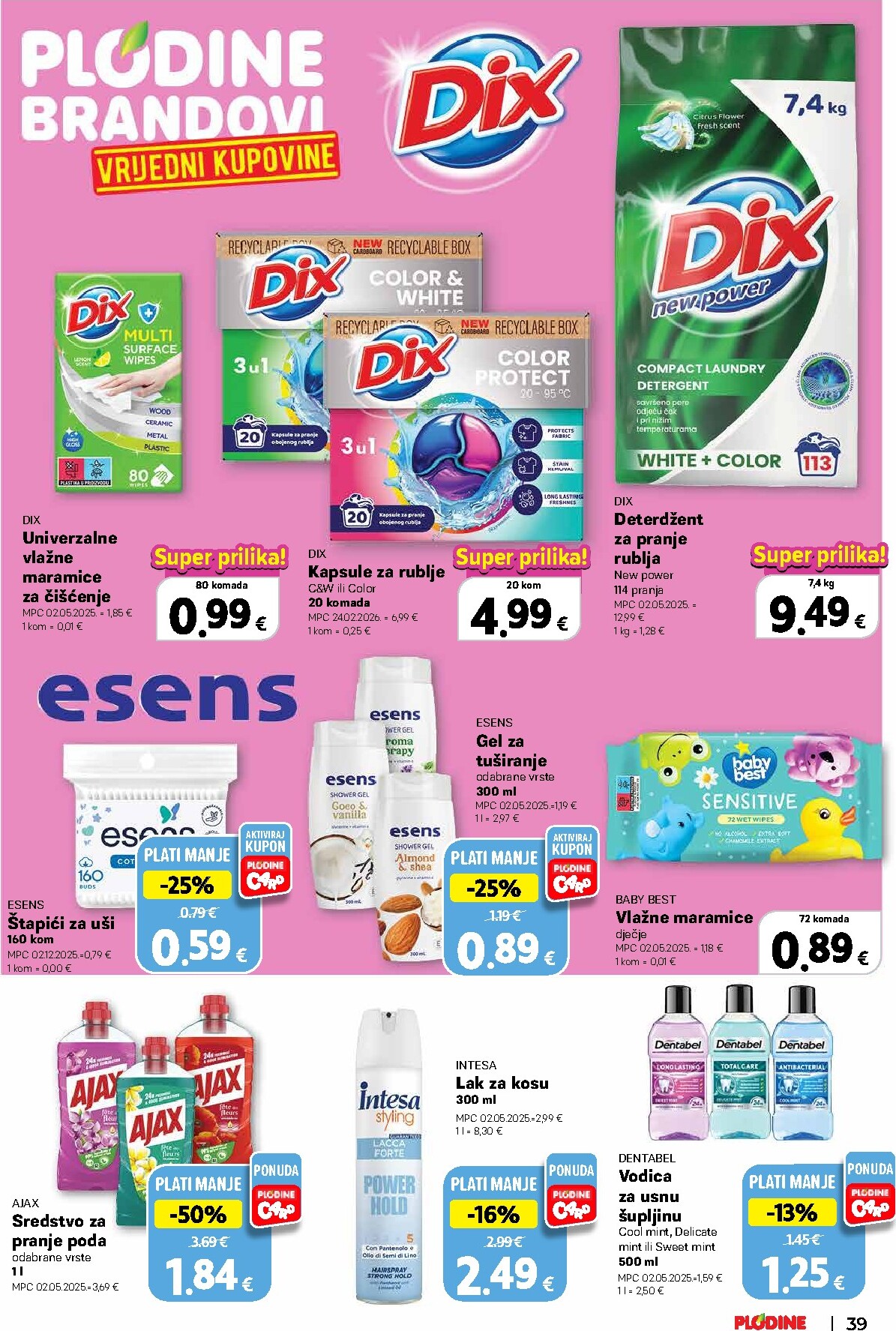 plodine - Novi Plodine - Samobor katalog od četvrtka, 10.09.2026 do utorka, 15.09.2026 - page: 39