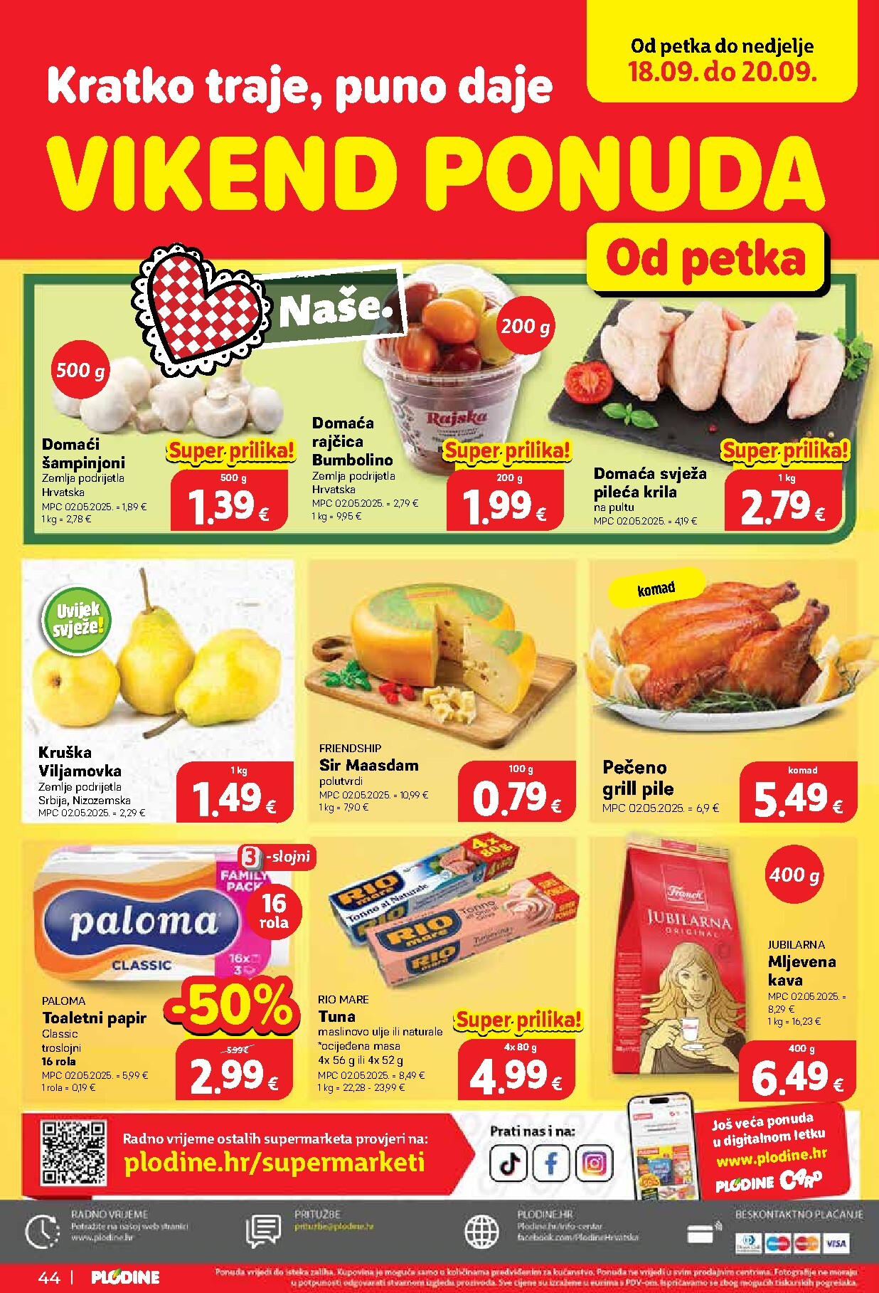plodine - Novi Plodine katalog od srijede, 16.09.2026 do utorka, 22.09.2026 - page: 44