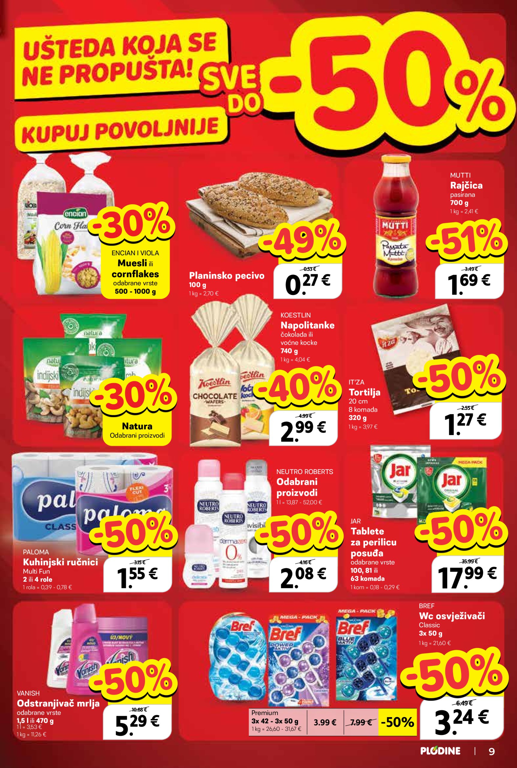 plodine - Plodine katalog vrijedi od 05.03. do 11.03. - page: 9 plodine - Plodine katalog vrijedi od 05.03. do 11.03. - page: 9