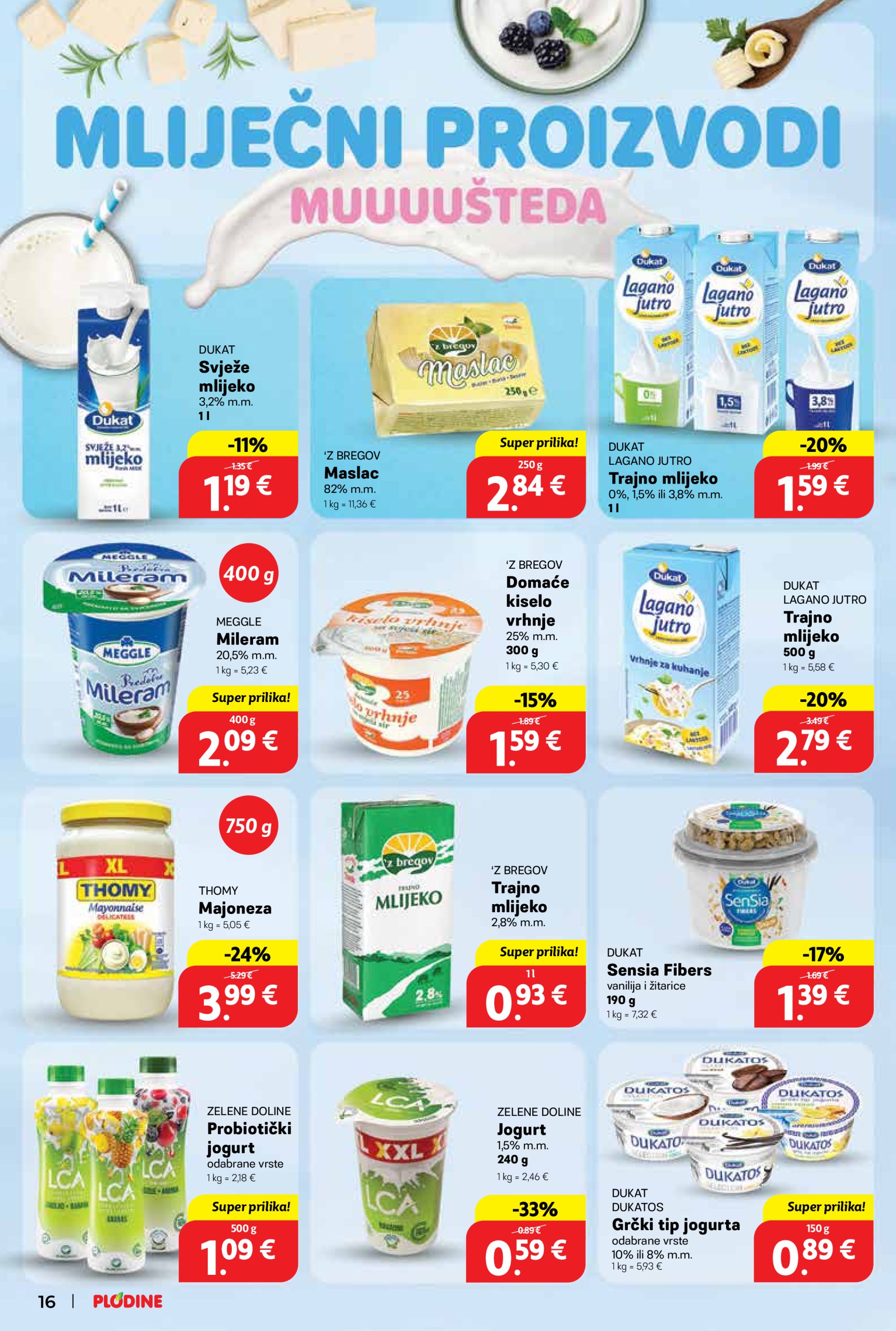 plodine - Plodine katalog vrijedi od 12.03. do 18.03. - page: 16