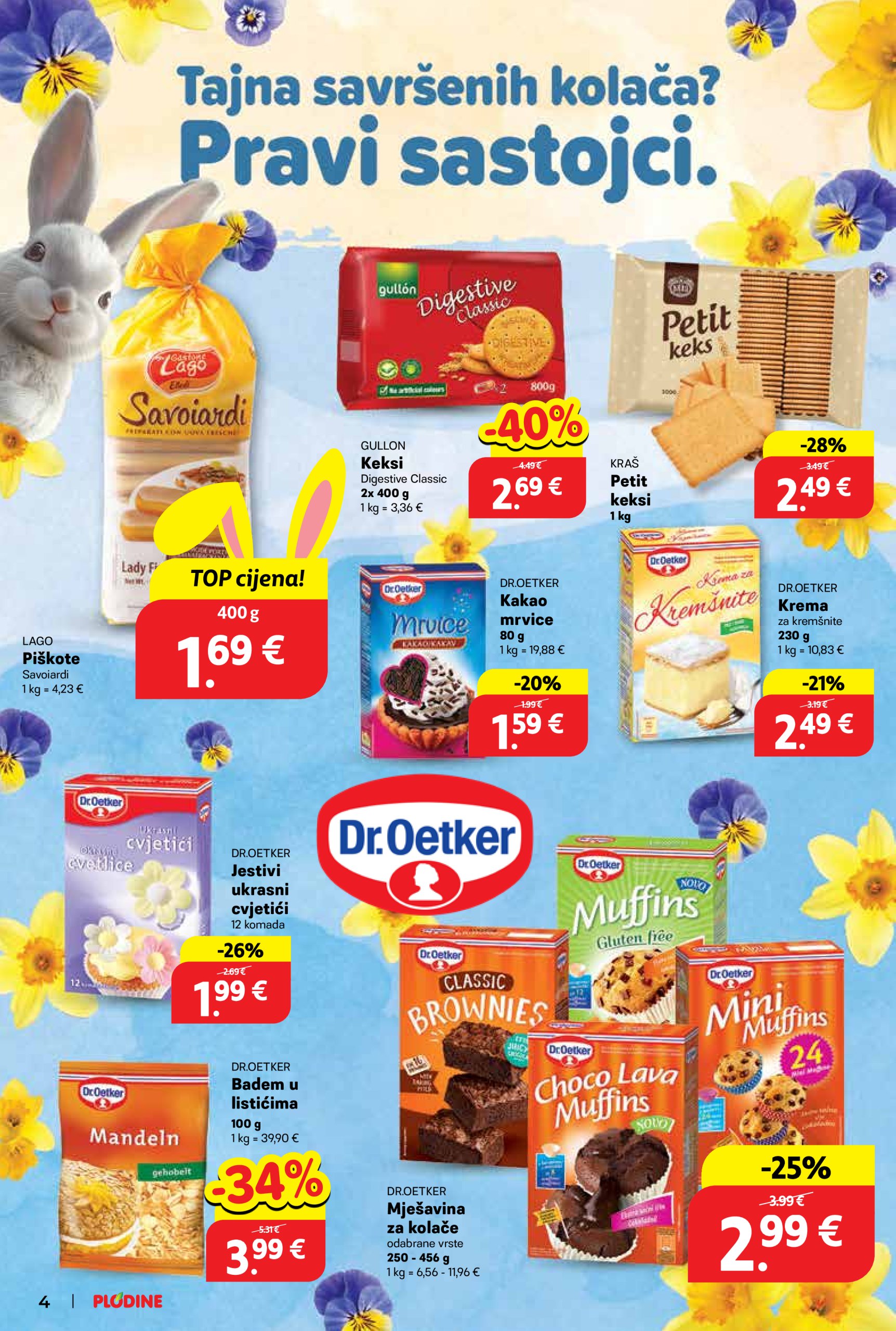 plodine - Plodine - Sve za kolače katalog vrijedi od 02.04. do 15.04. - page: 4
