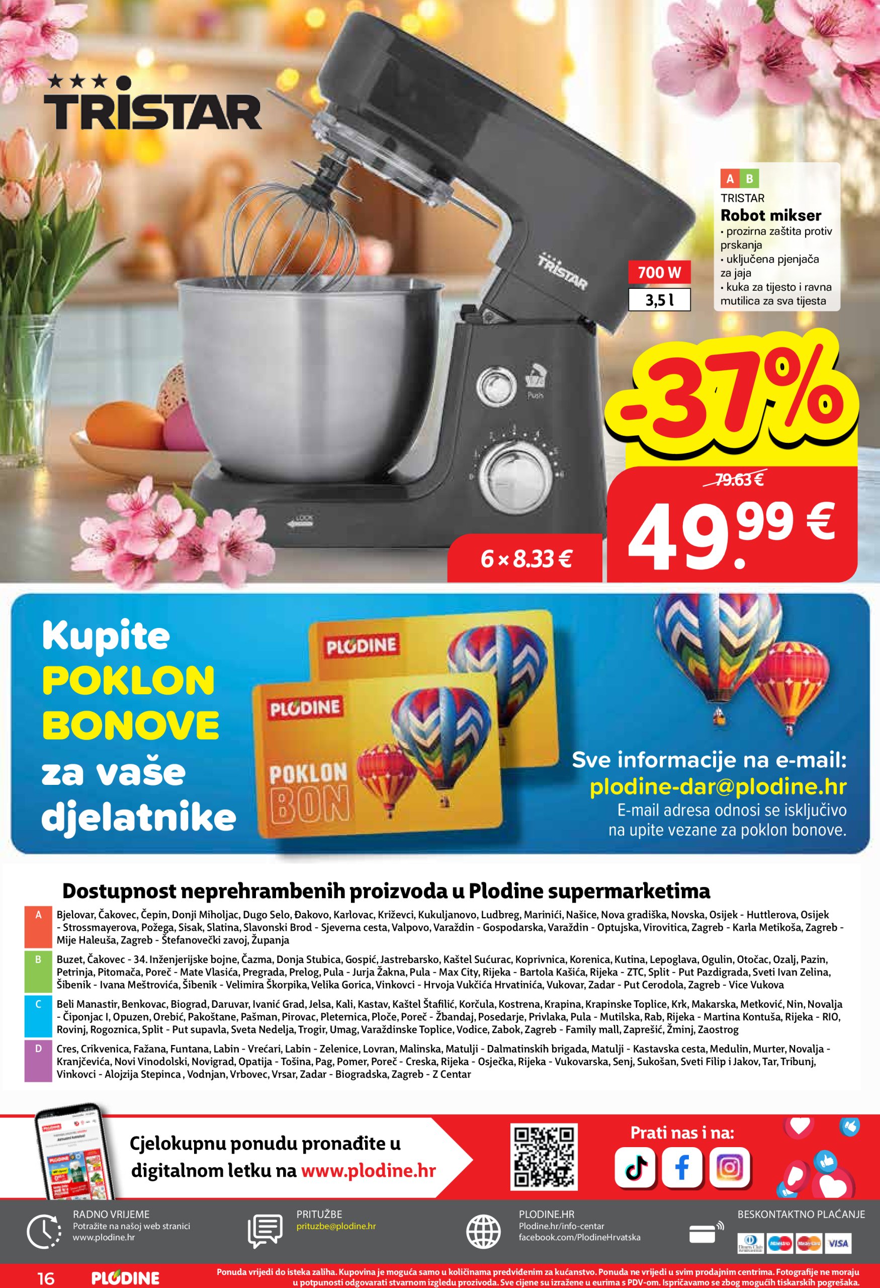 plodine - Plodine - Sve za kolače katalog vrijedi od 02.04. do 15.04. - page: 16