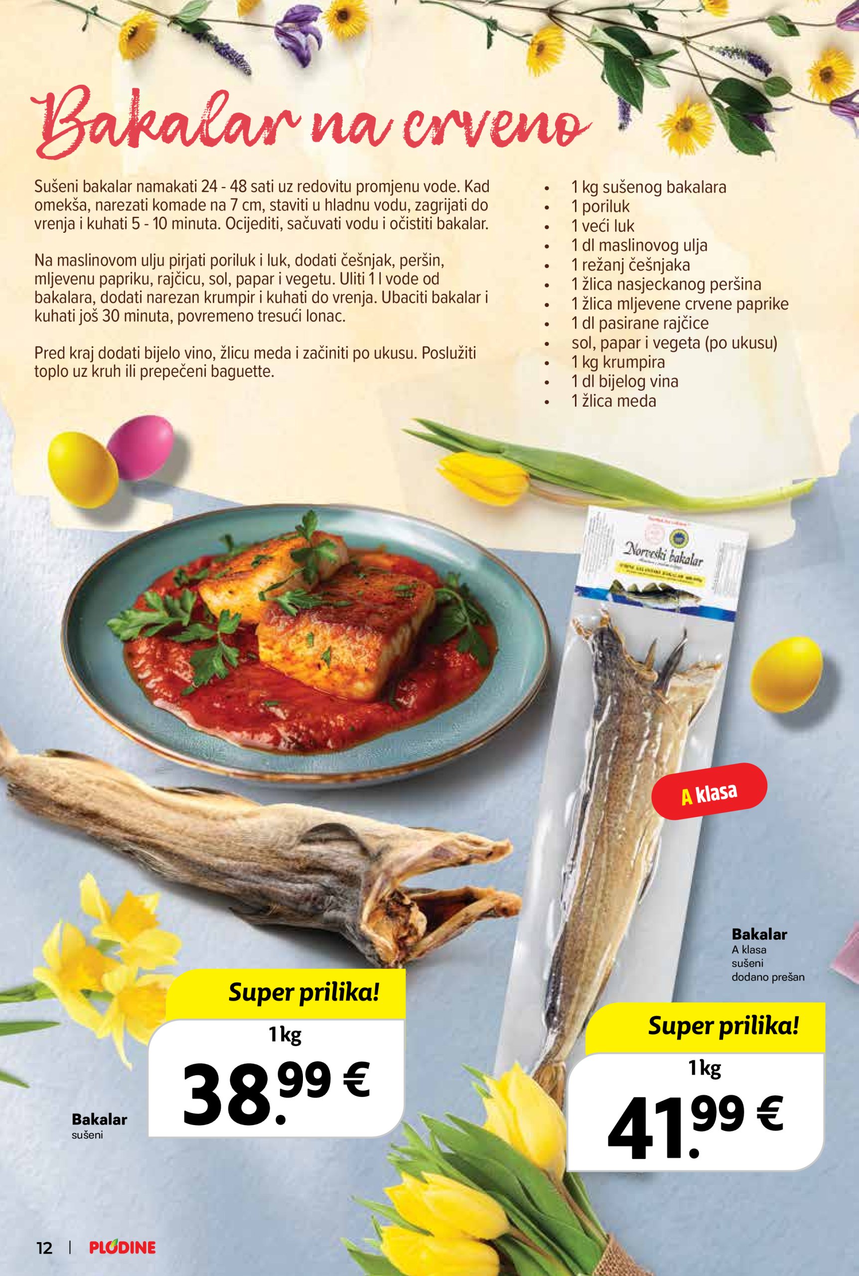 plodine - Plodine - Blagdanske delicije na vašem stolu katalog vrijedi od 09.04. do 22.04. - page: 12