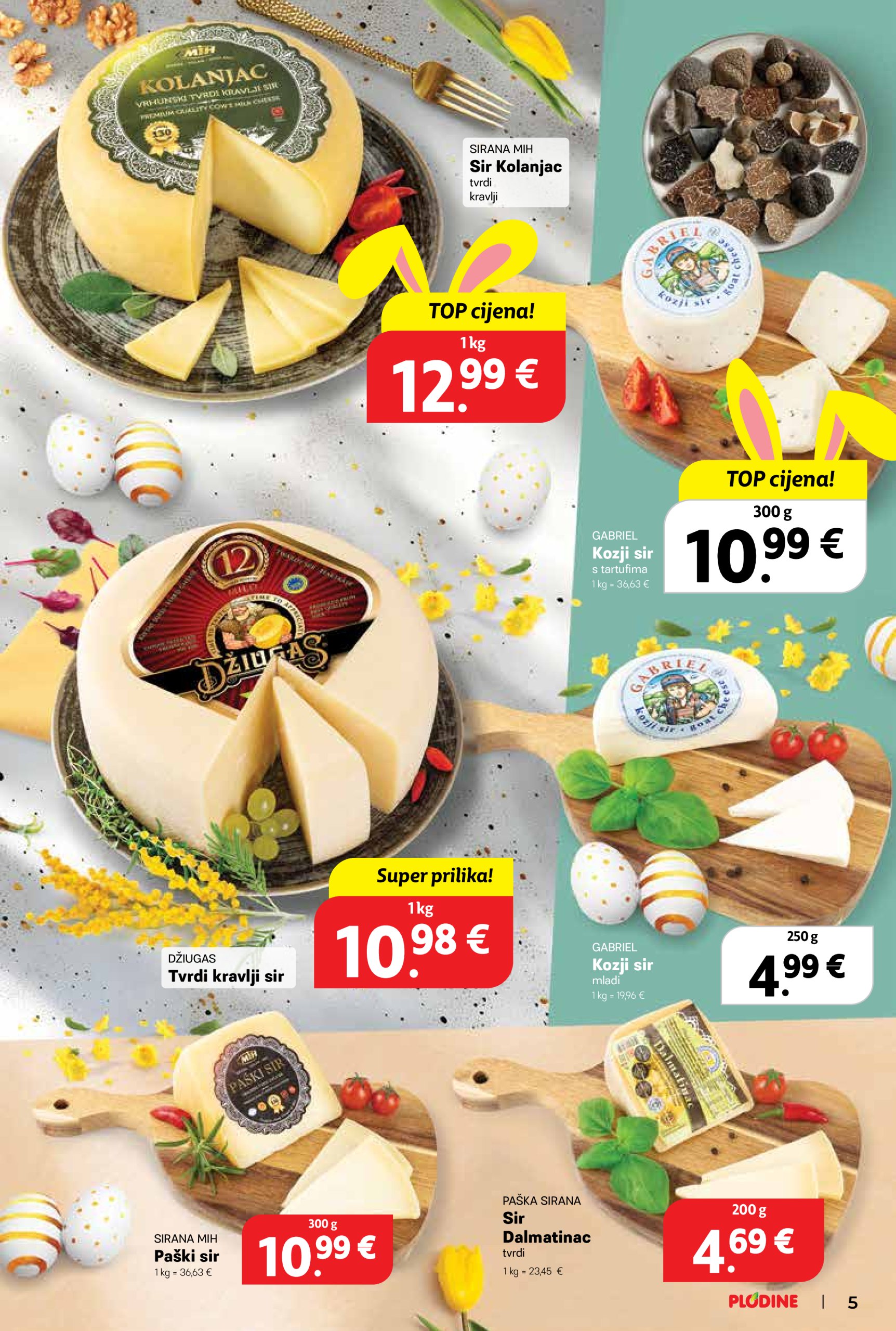 plodine - Plodine - Blagdanske delicije na vašem stolu katalog vrijedi od 09.04. do 22.04. - page: 5