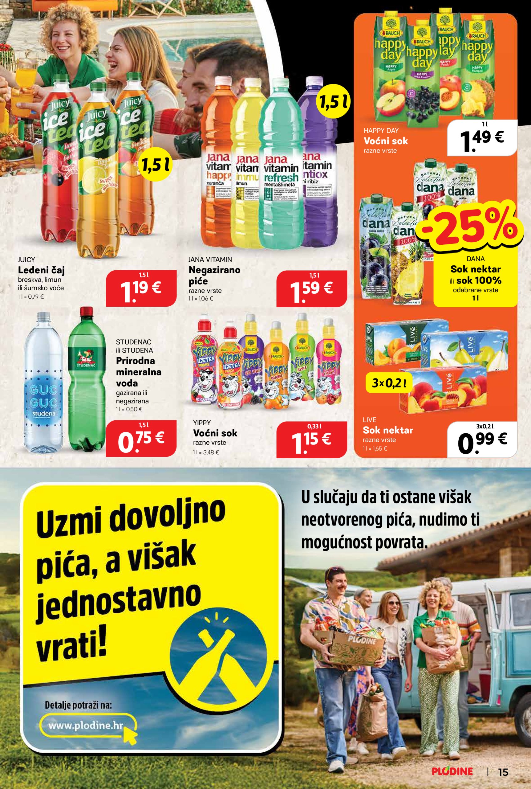plodine - Prelistajte ovaj Plodine - Otvorenje Šibenik-Bilice katalog, vrijedi od 14.05. do 20.05. - page: 15
